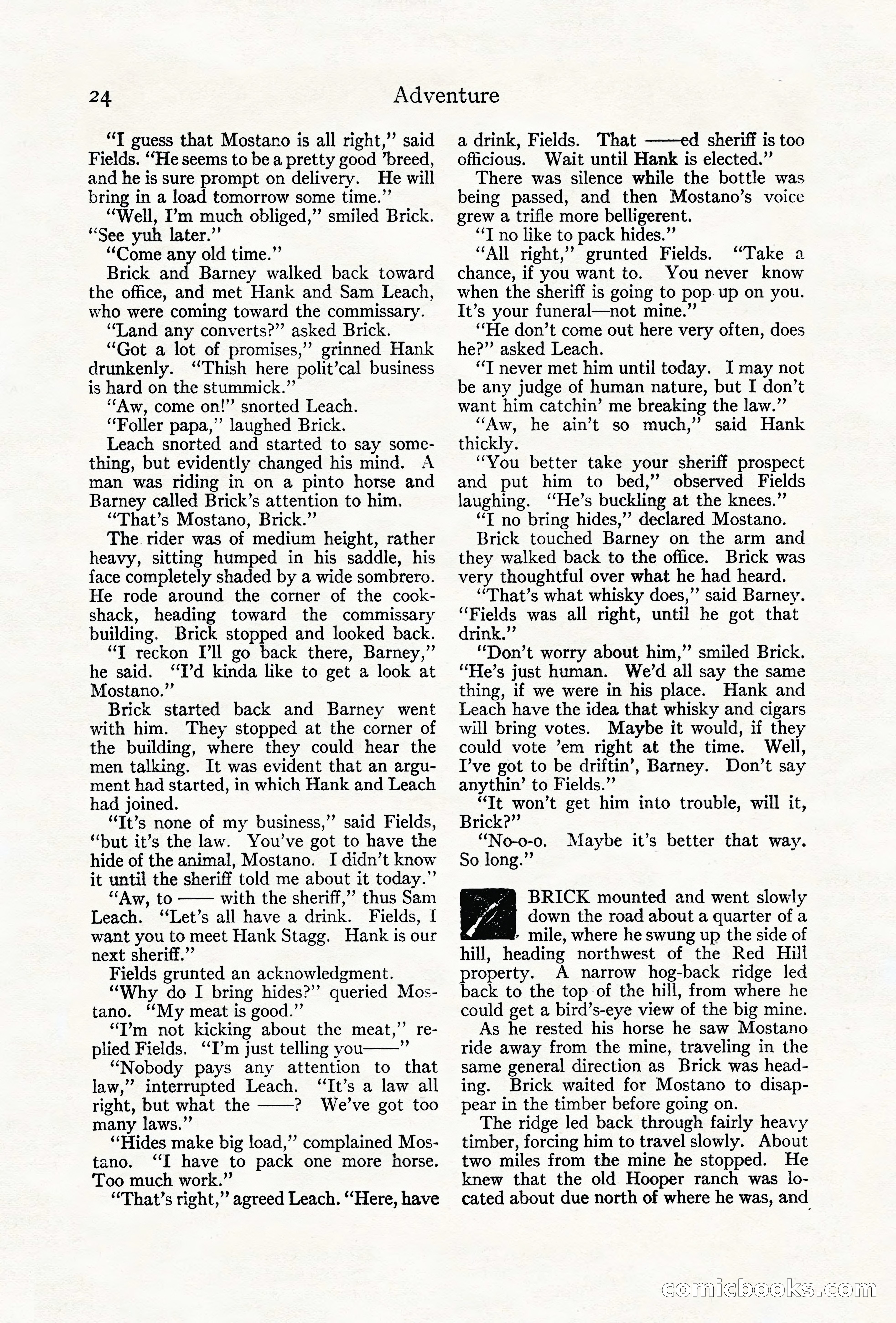 Adventure Magazine Cover — page 34 of 204