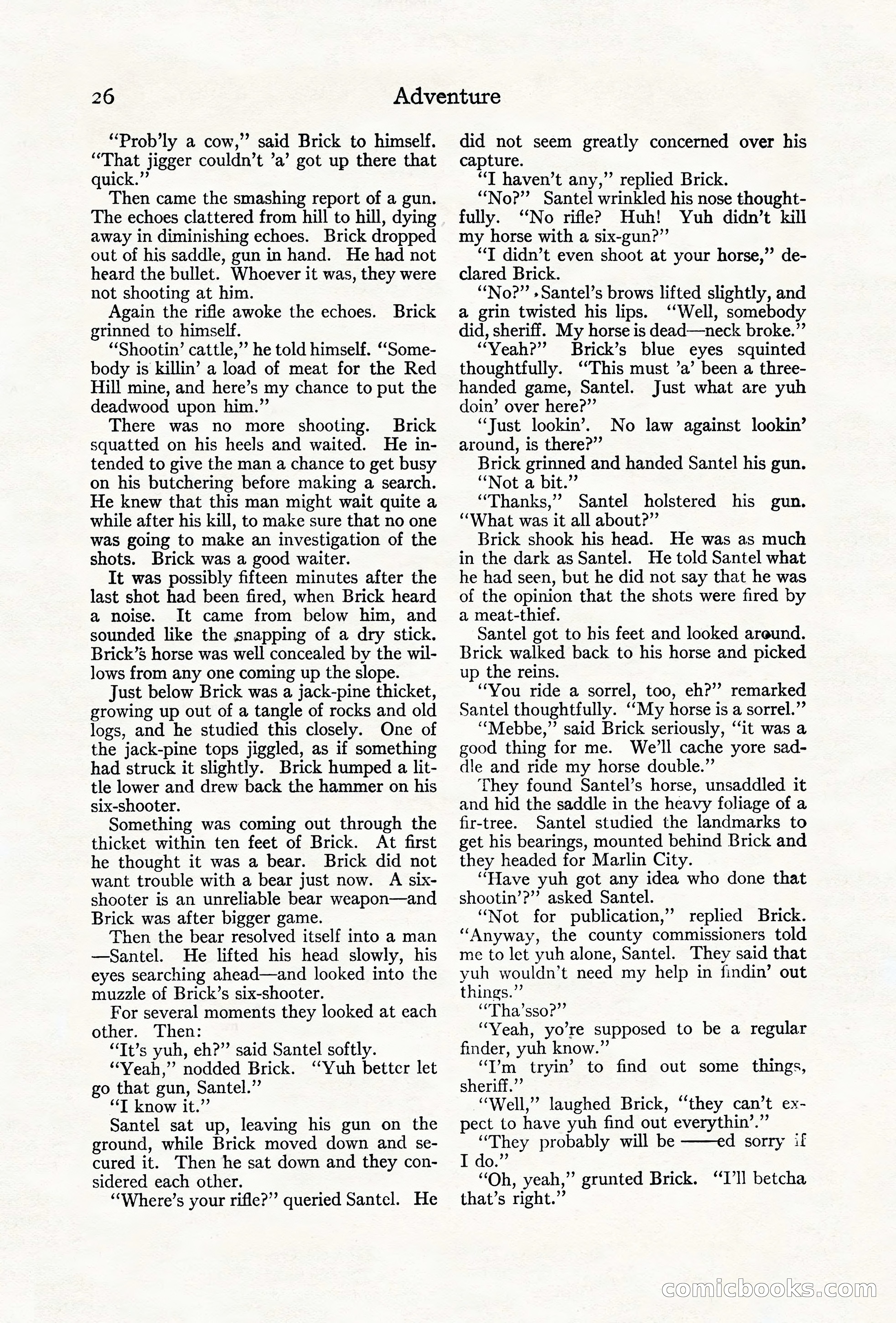 Adventure Magazine Cover — page 36 of 204