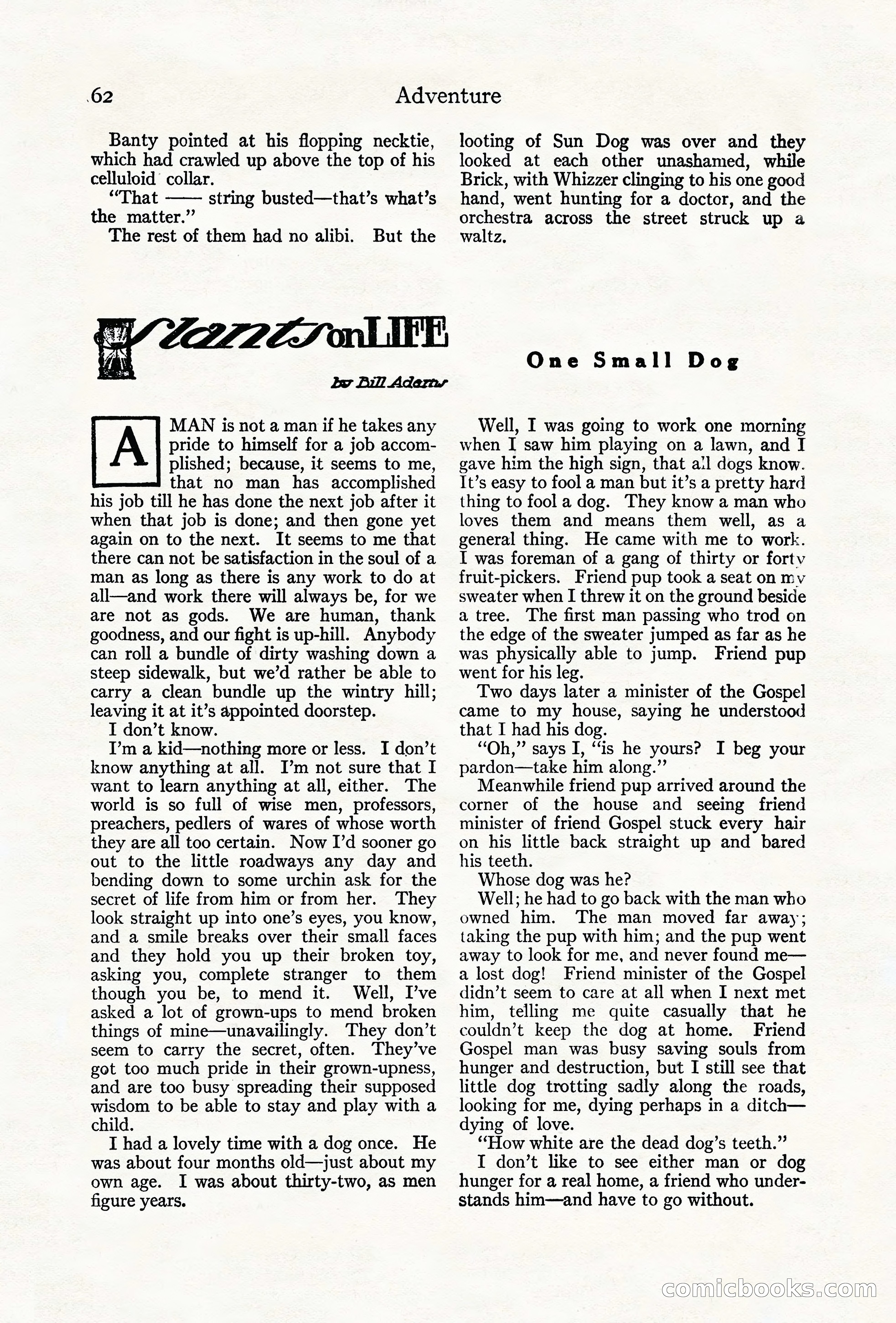 Adventure Magazine Cover — page 72 of 204