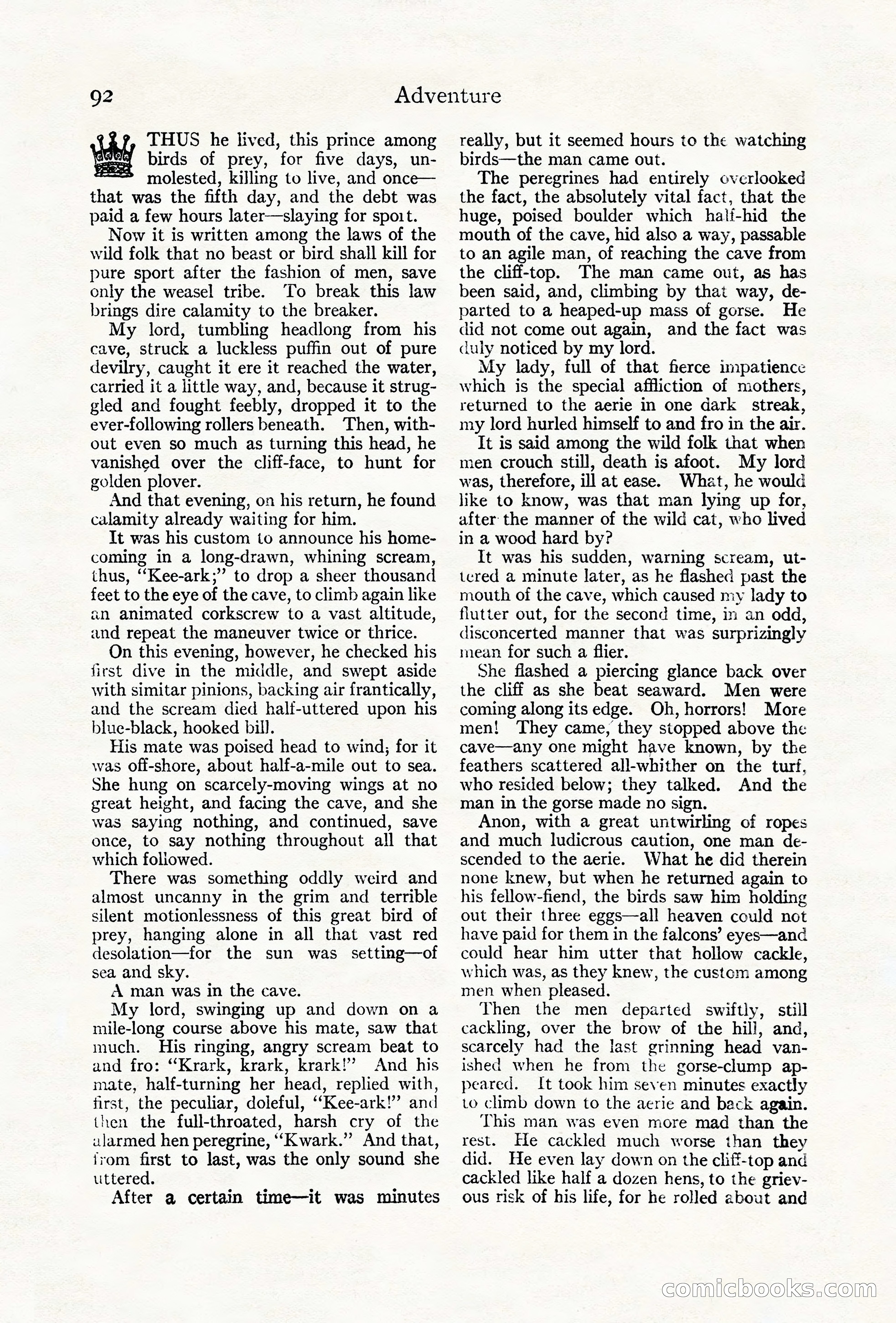 Adventure Magazine Cover — page 102 of 204