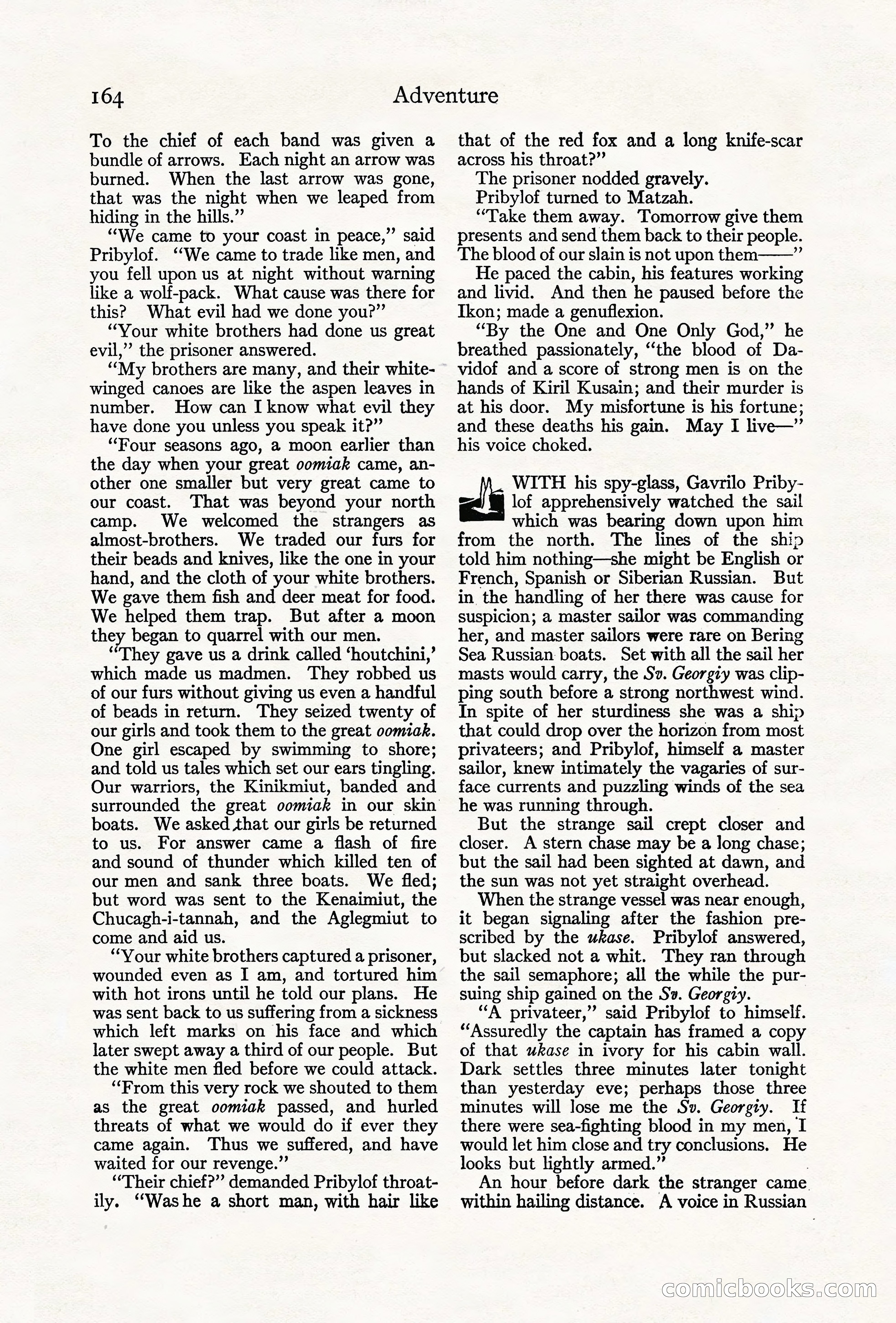 Adventure Magazine Cover — page 174 of 204