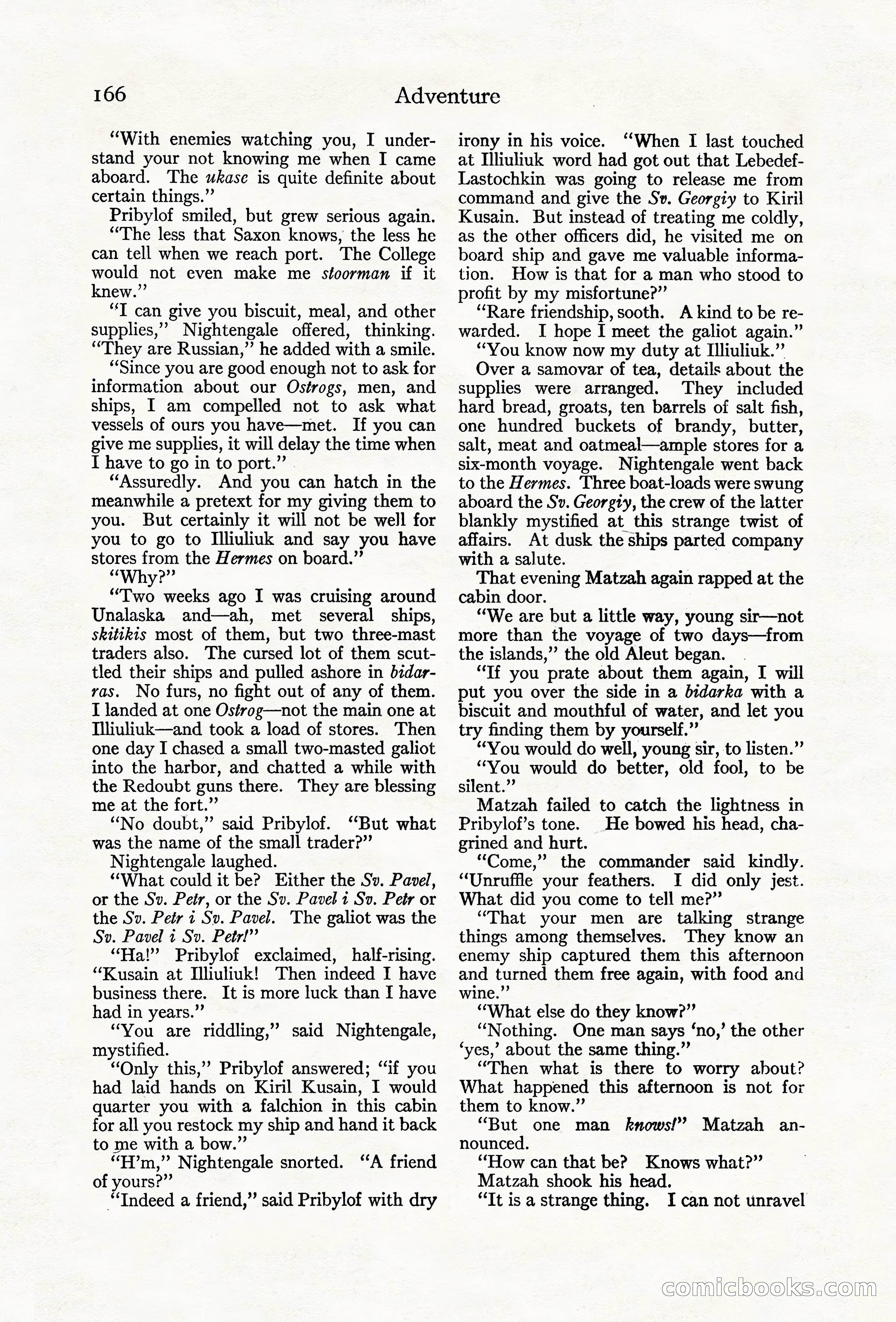 Adventure Magazine Cover — page 176 of 204