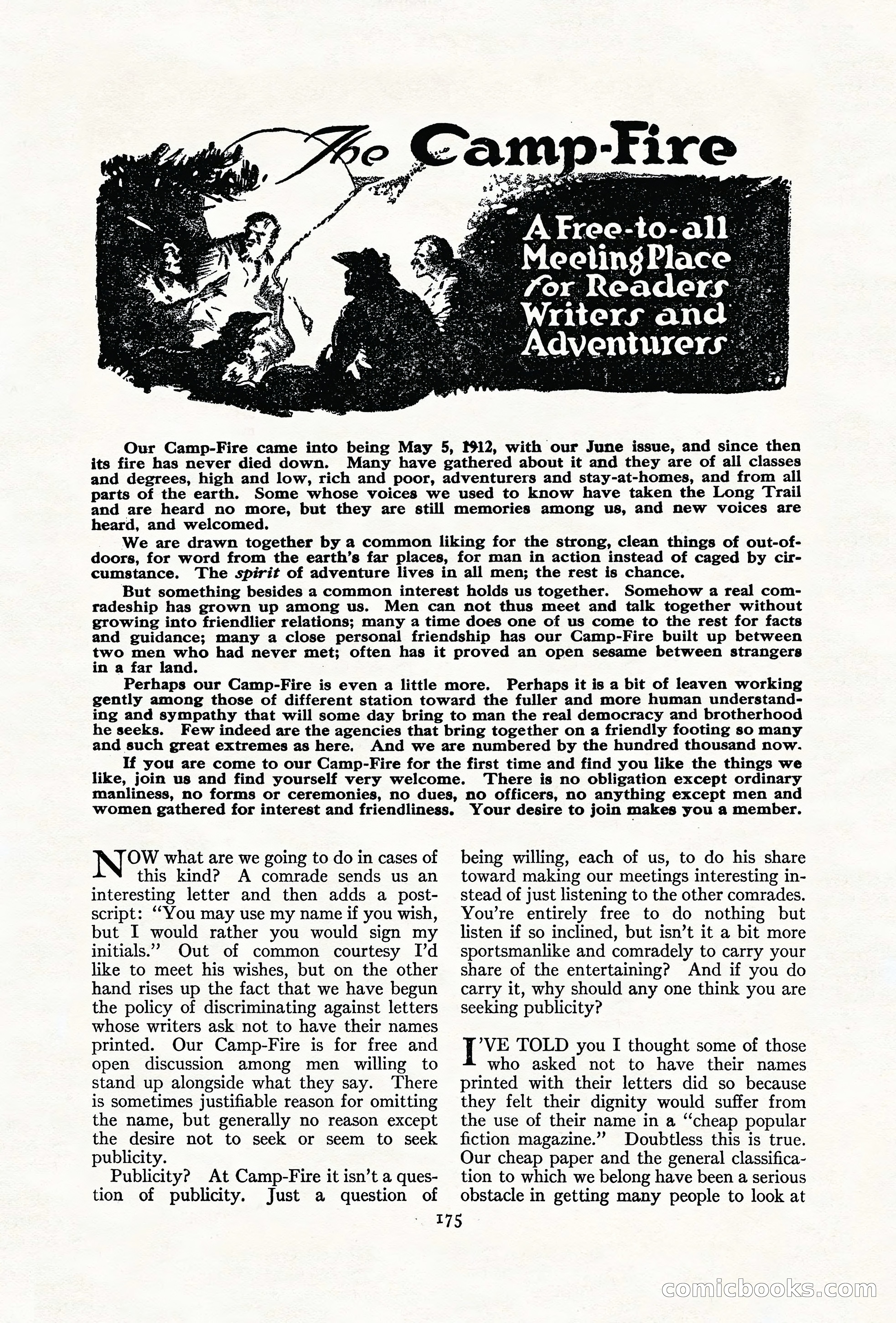 Adventure Magazine Cover — page 185 of 204