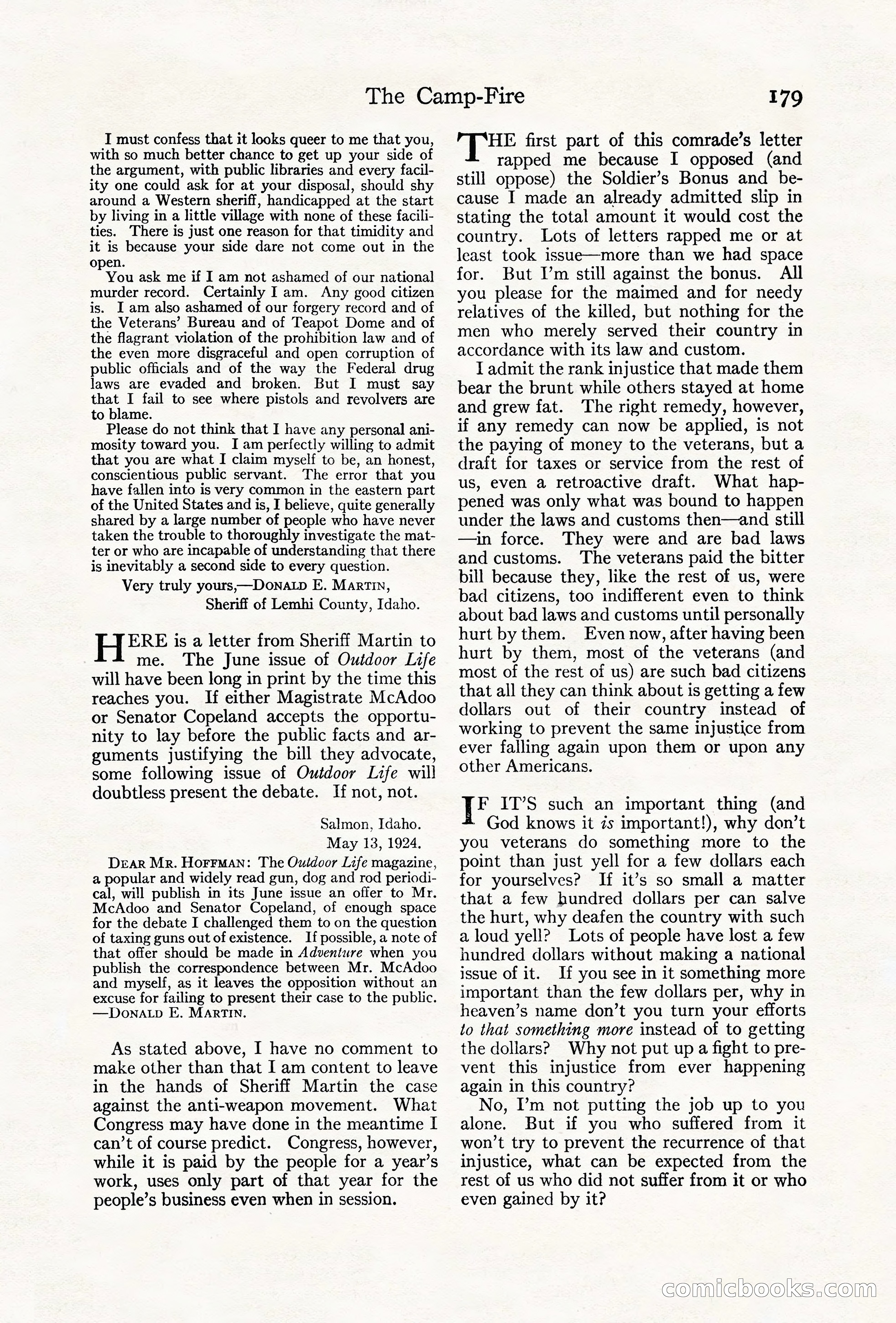 Adventure Magazine Cover — page 189 of 204