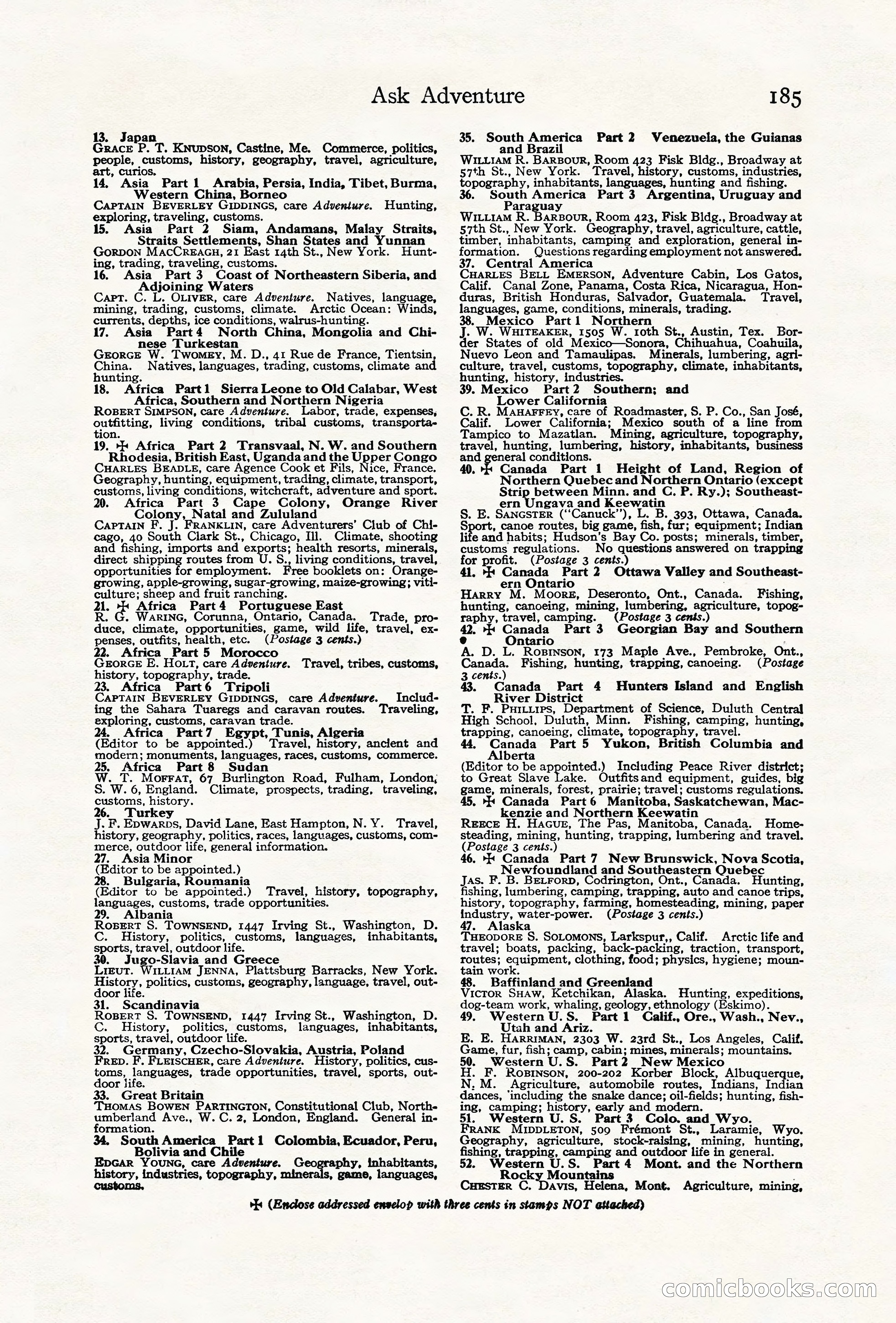 Adventure Magazine Cover — page 195 of 204