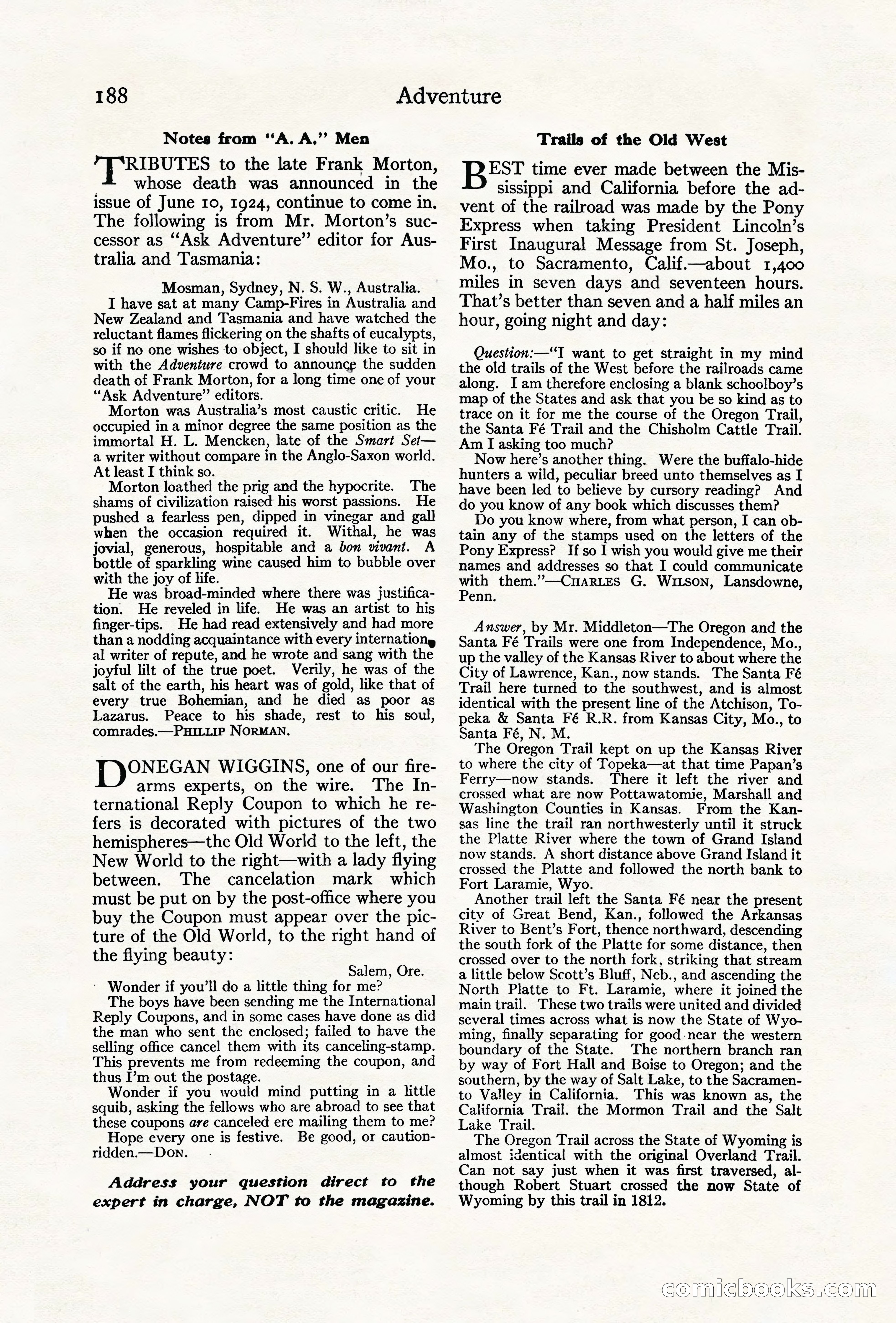 Adventure Magazine Cover — page 198 of 204