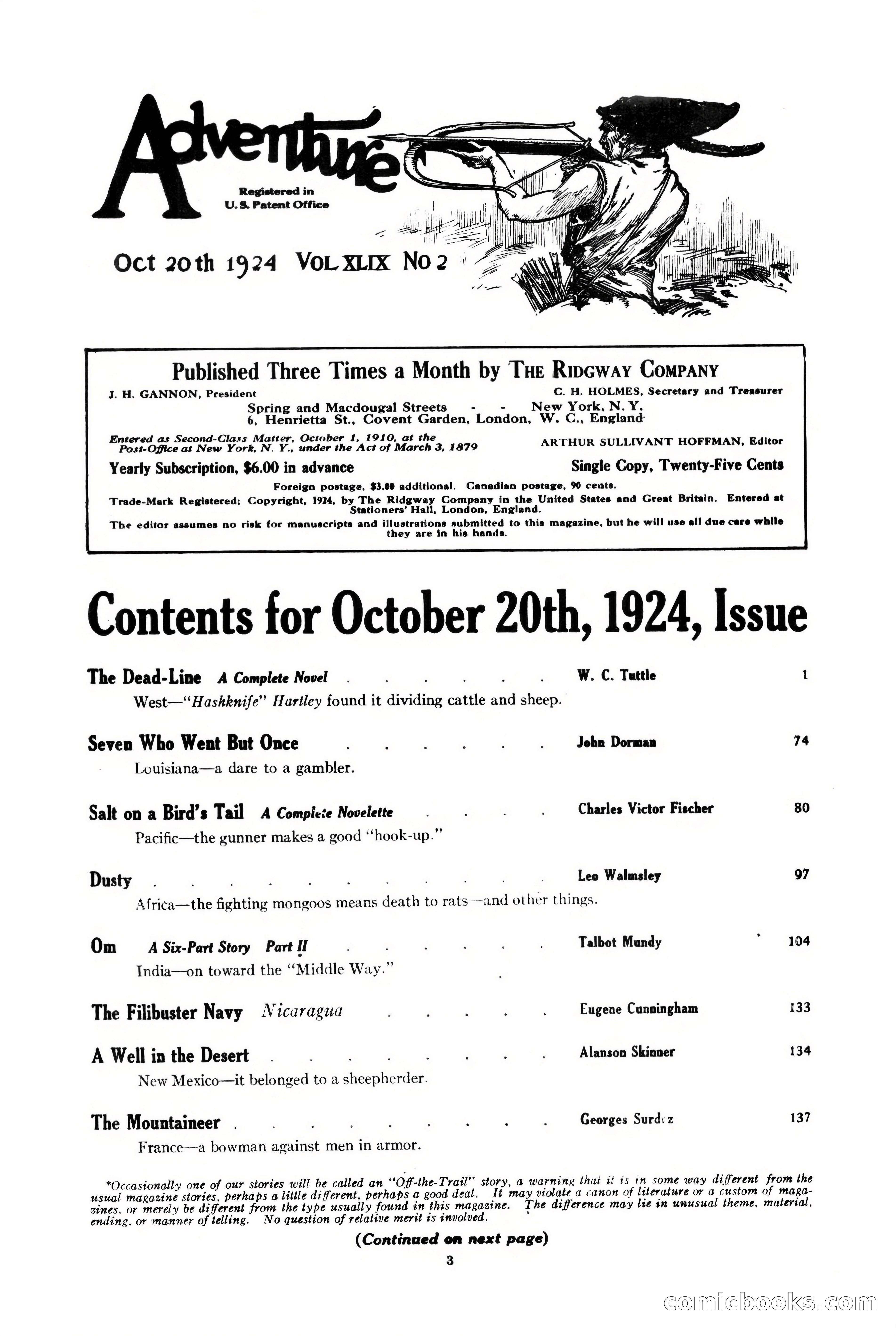 Adventure Magazine Cover — page 3 of 206