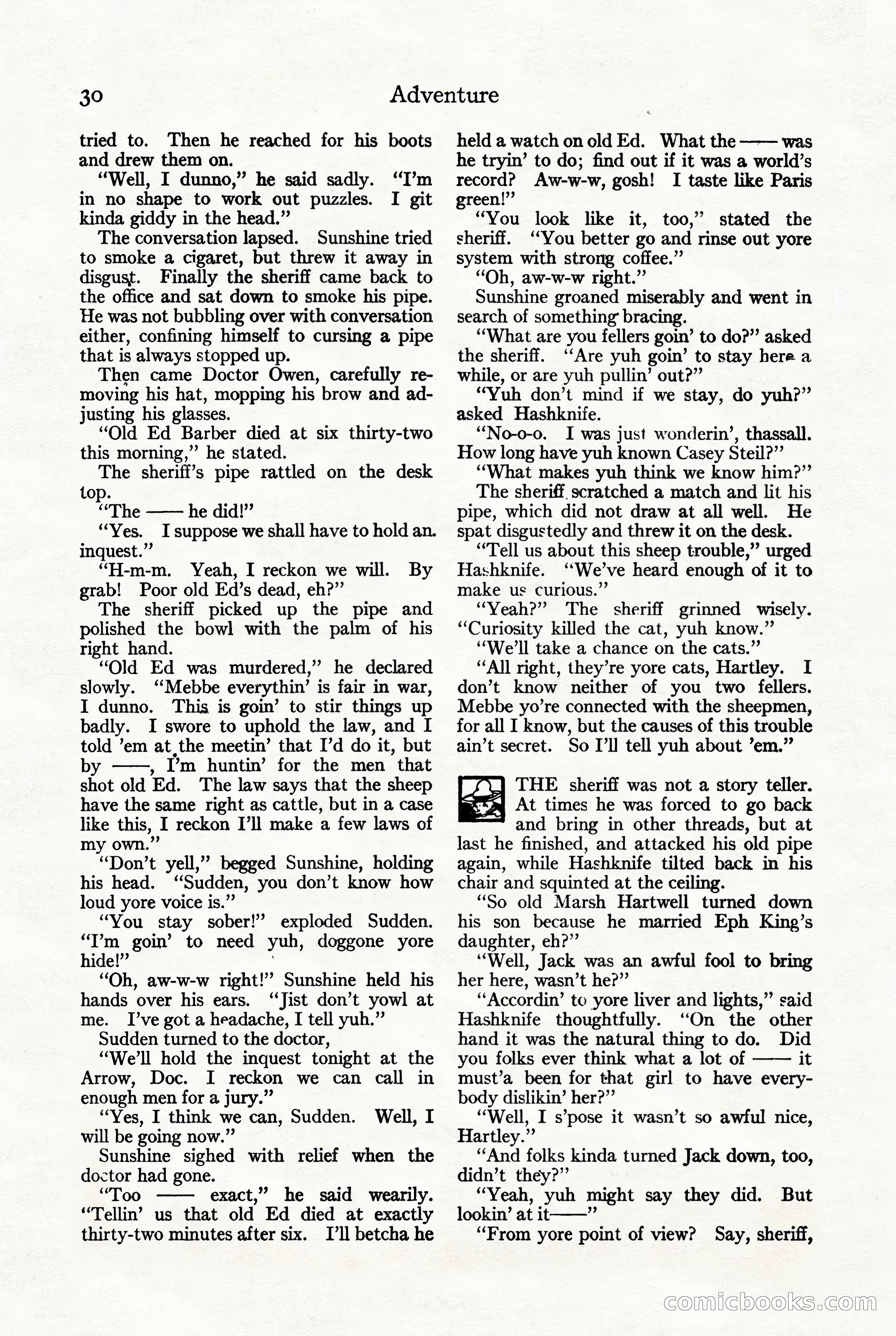 Adventure Magazine Cover — page 42 of 206