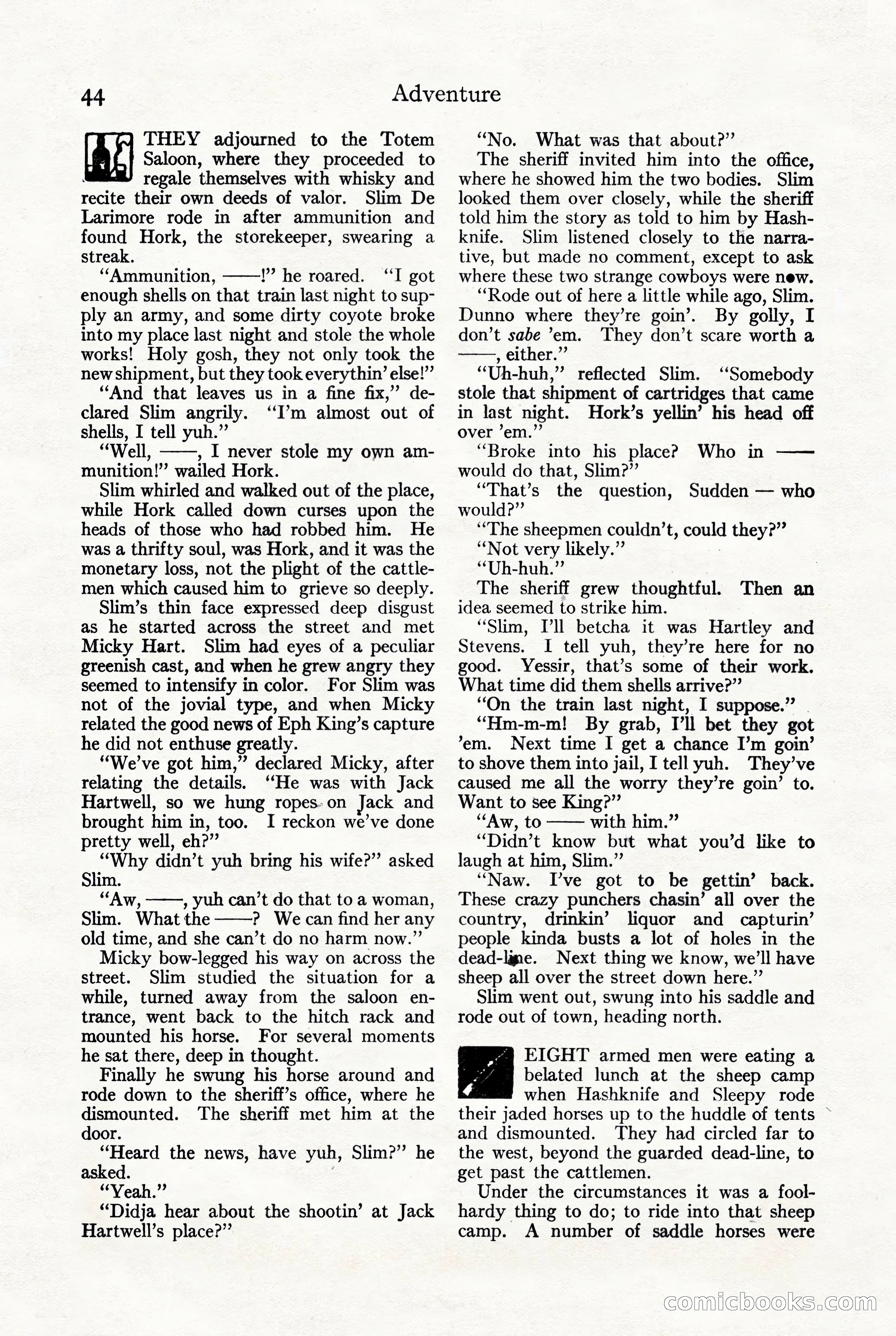 Adventure Magazine Cover — page 56 of 206