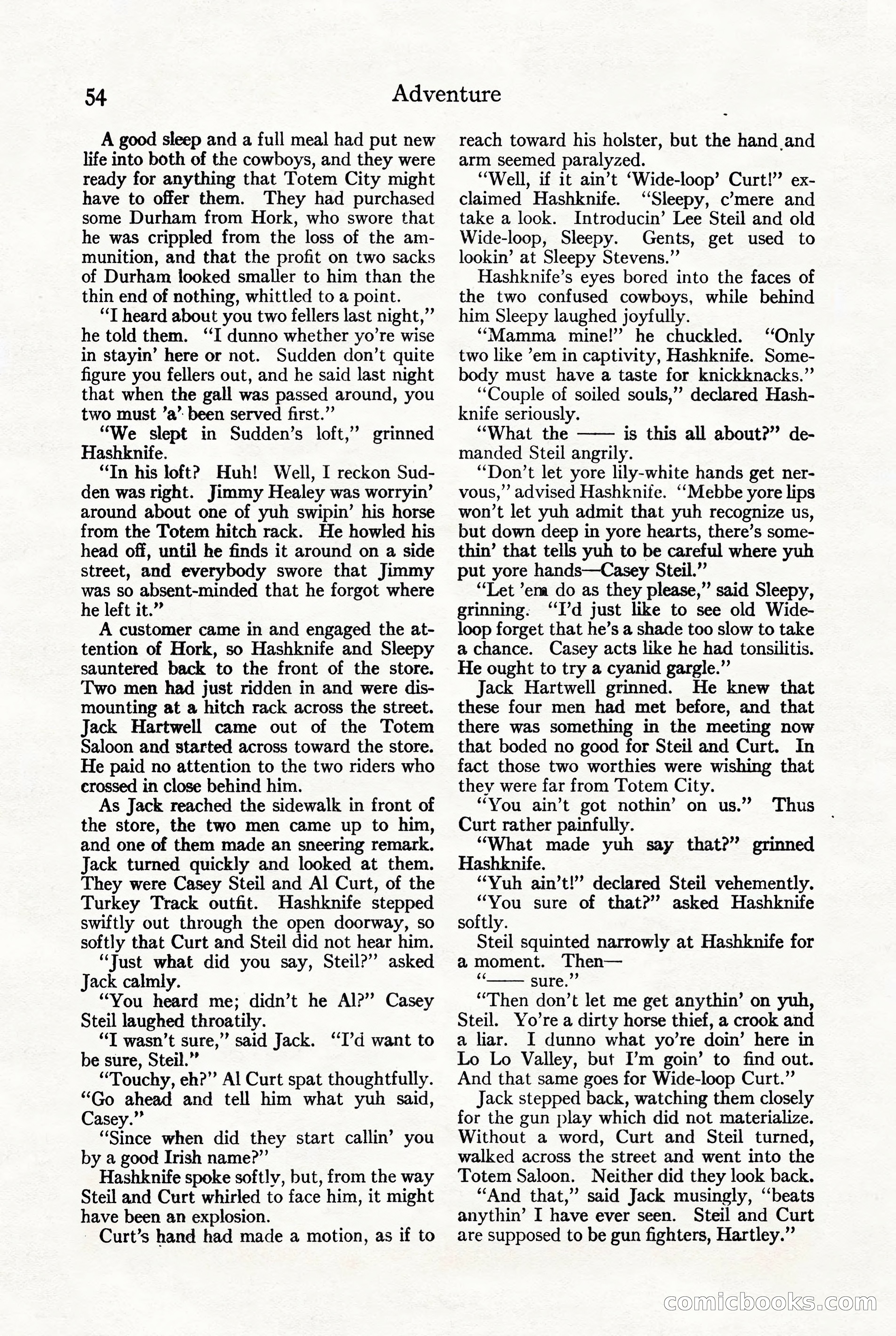 Adventure Magazine Cover — page 66 of 206