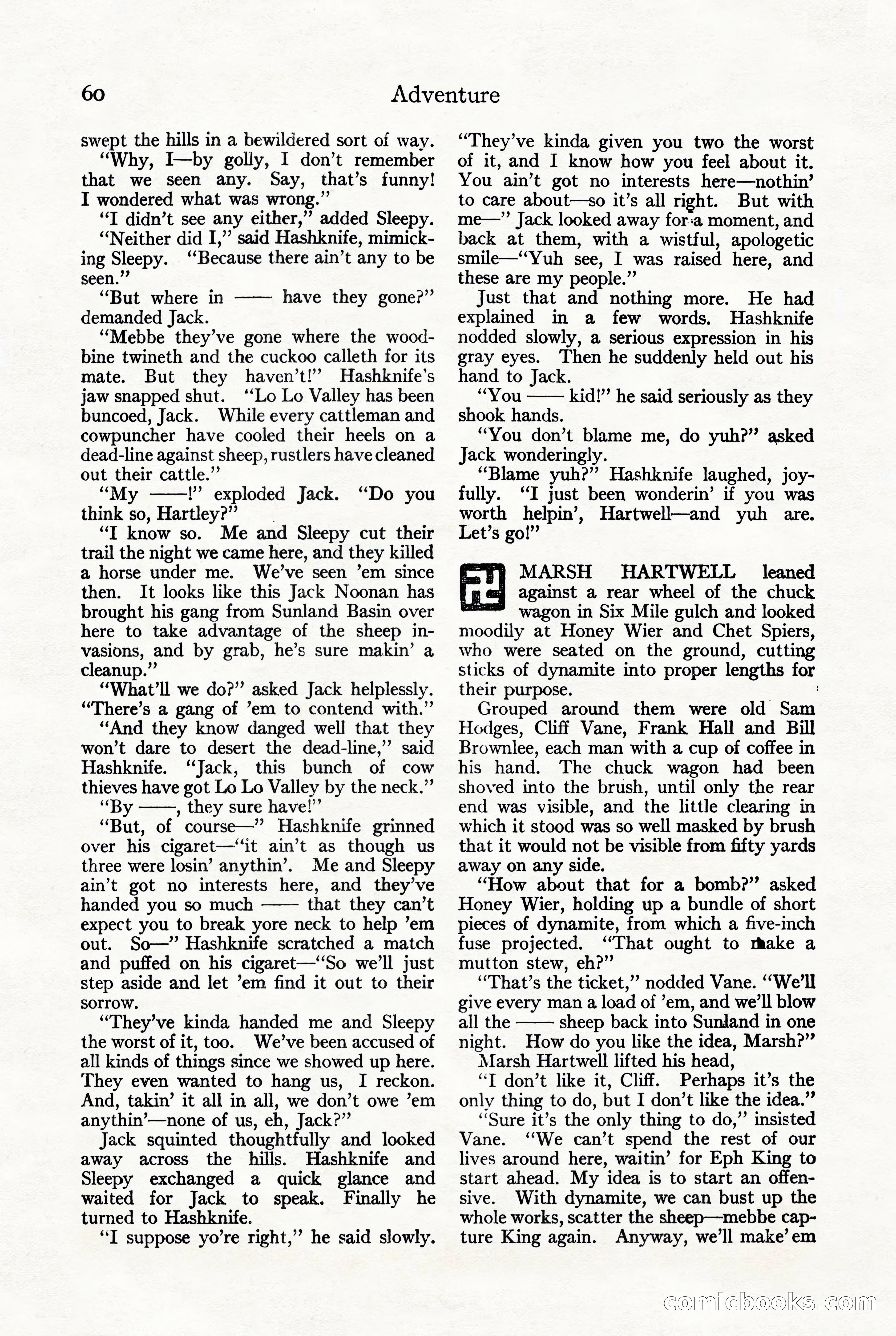 Adventure Magazine Cover — page 72 of 206