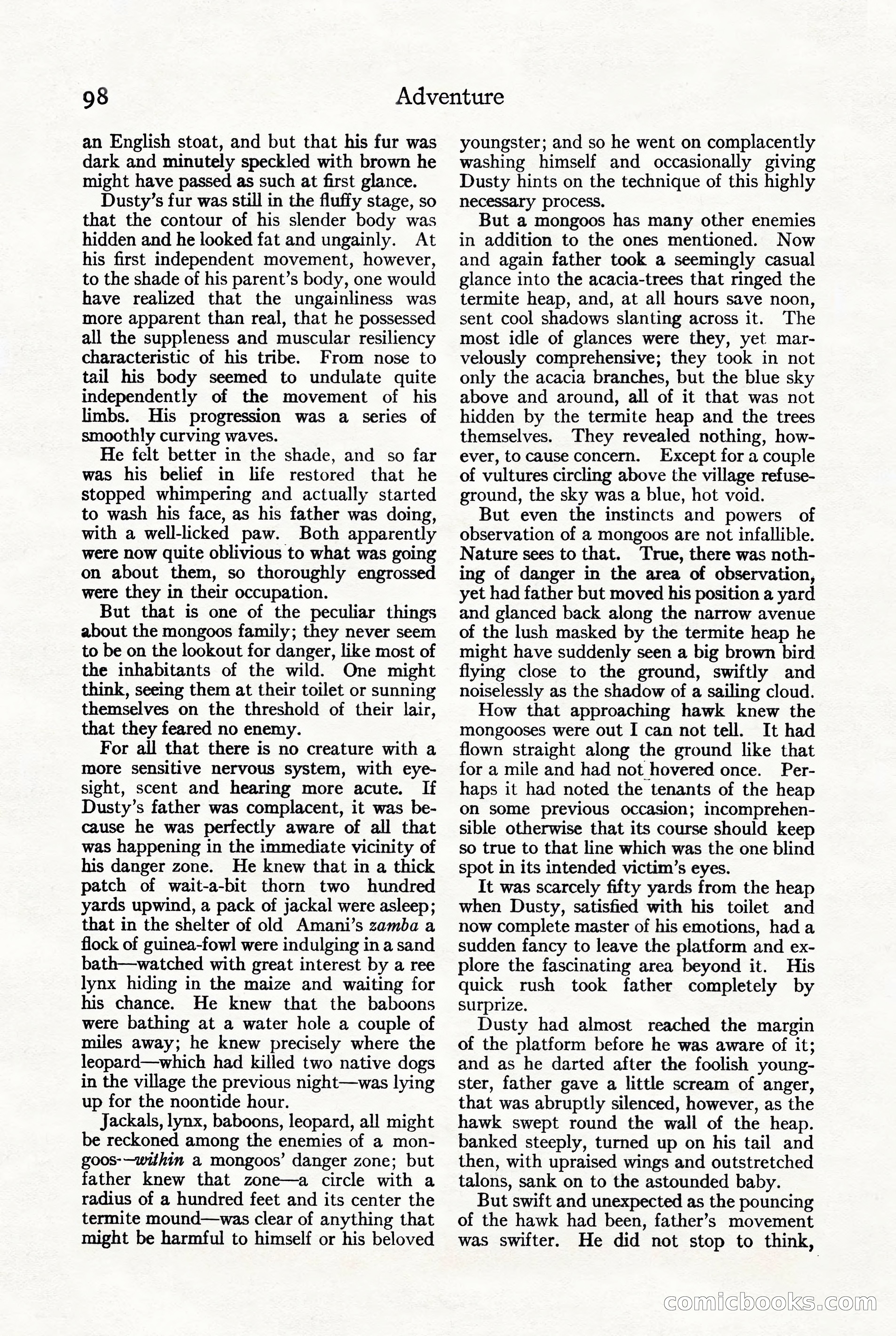 Adventure Magazine Cover — page 110 of 206