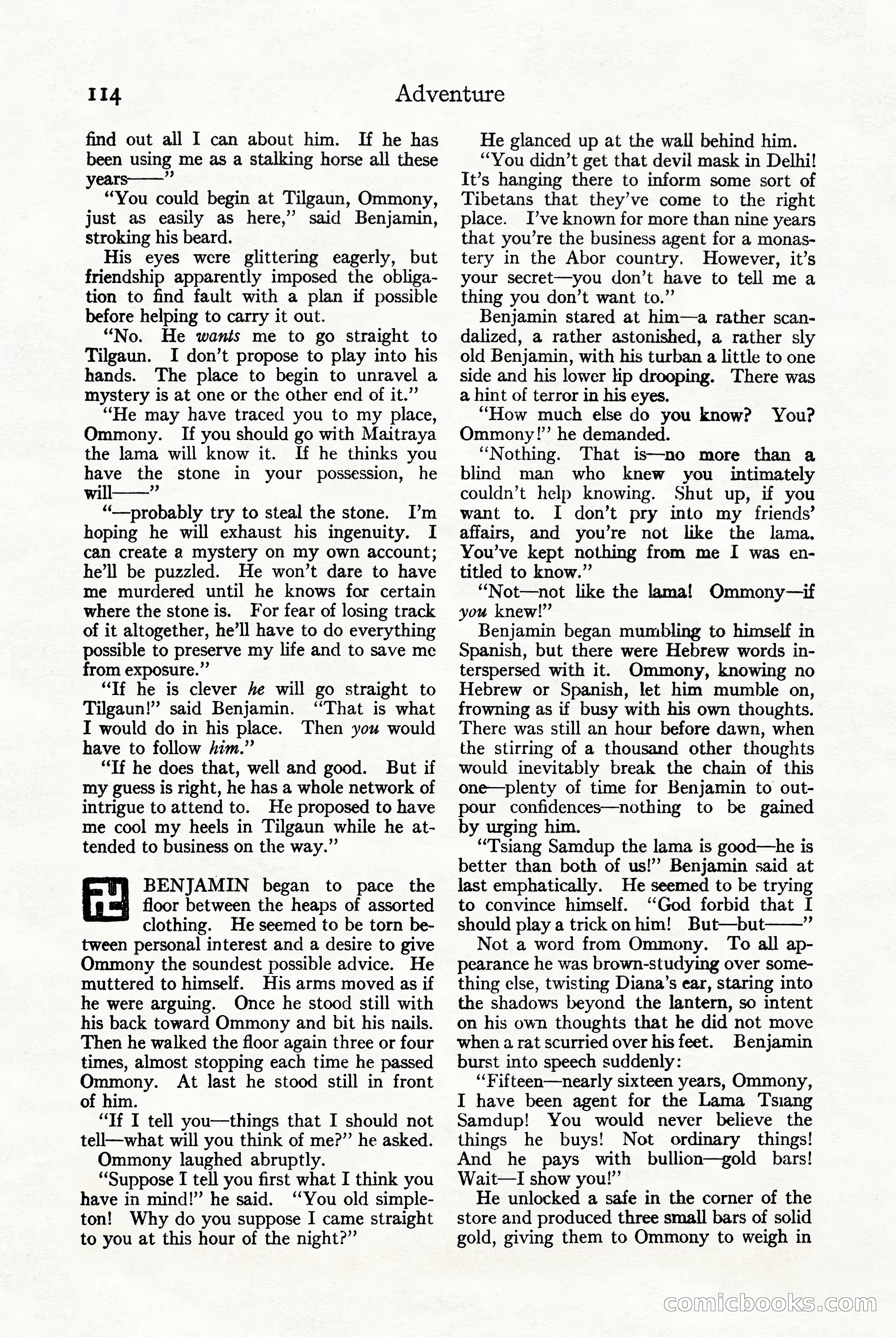 Adventure Magazine Cover — page 126 of 206