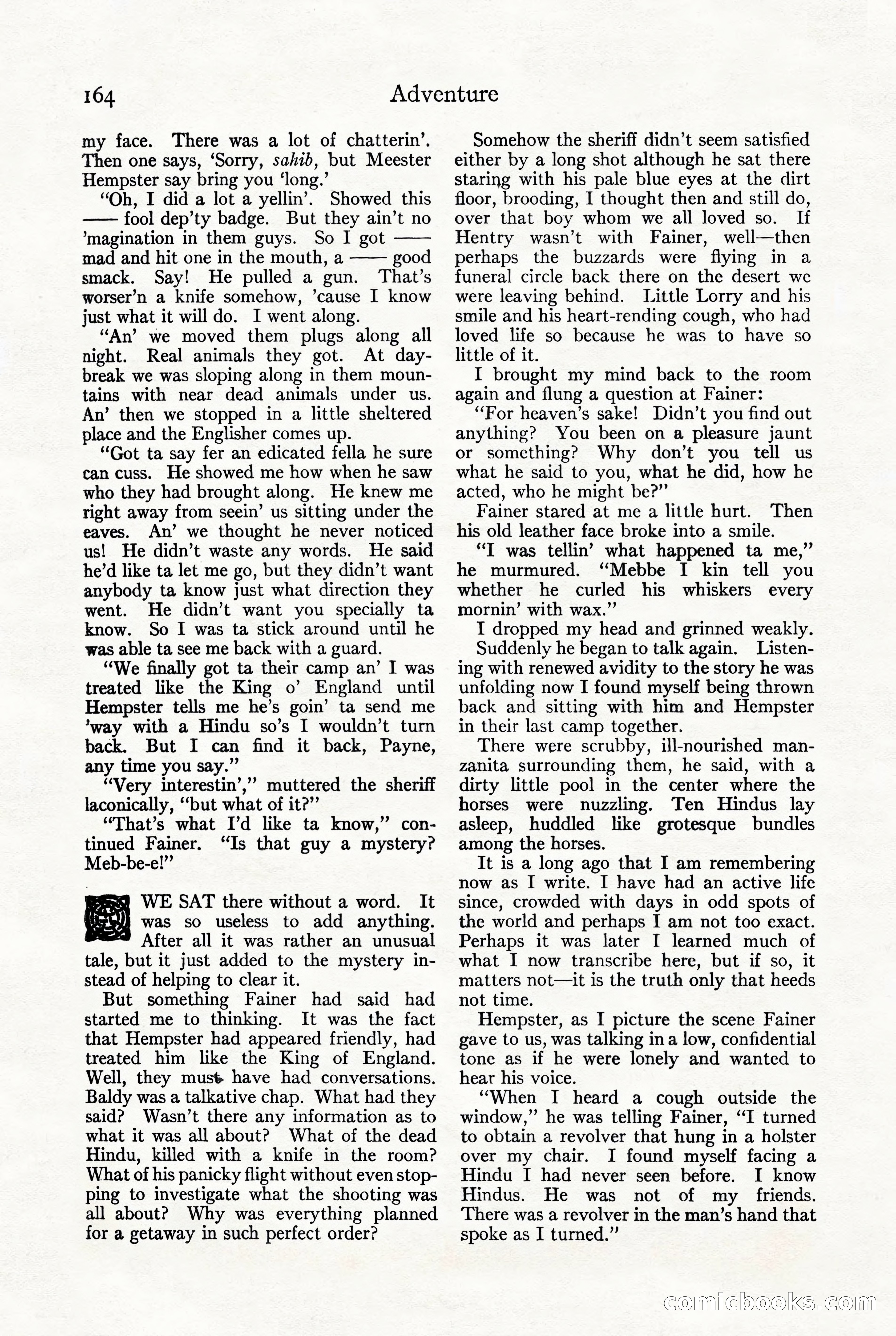 Adventure Magazine Cover — page 176 of 206