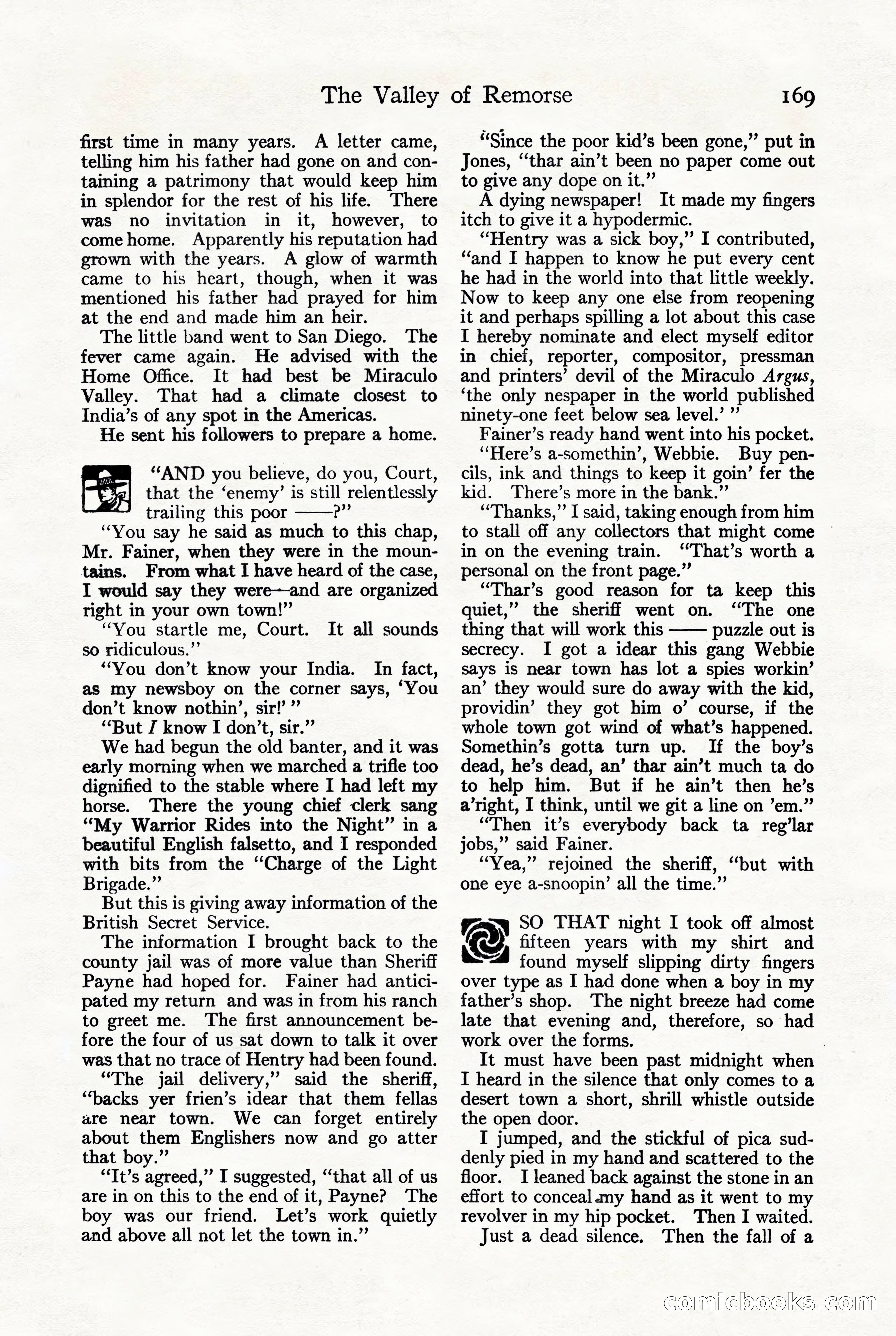 Adventure Magazine Cover — page 181 of 206