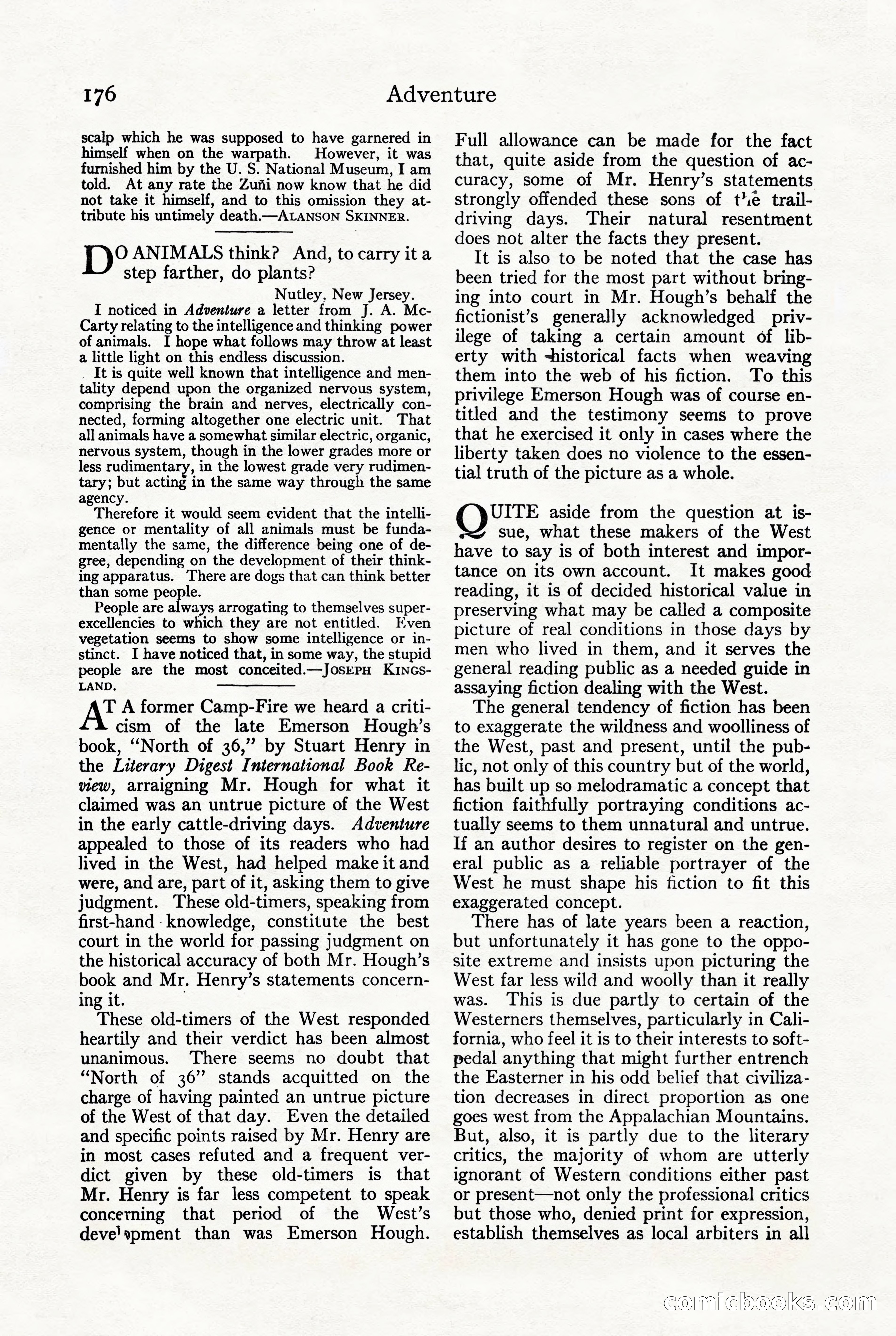 Adventure Magazine Cover — page 188 of 206