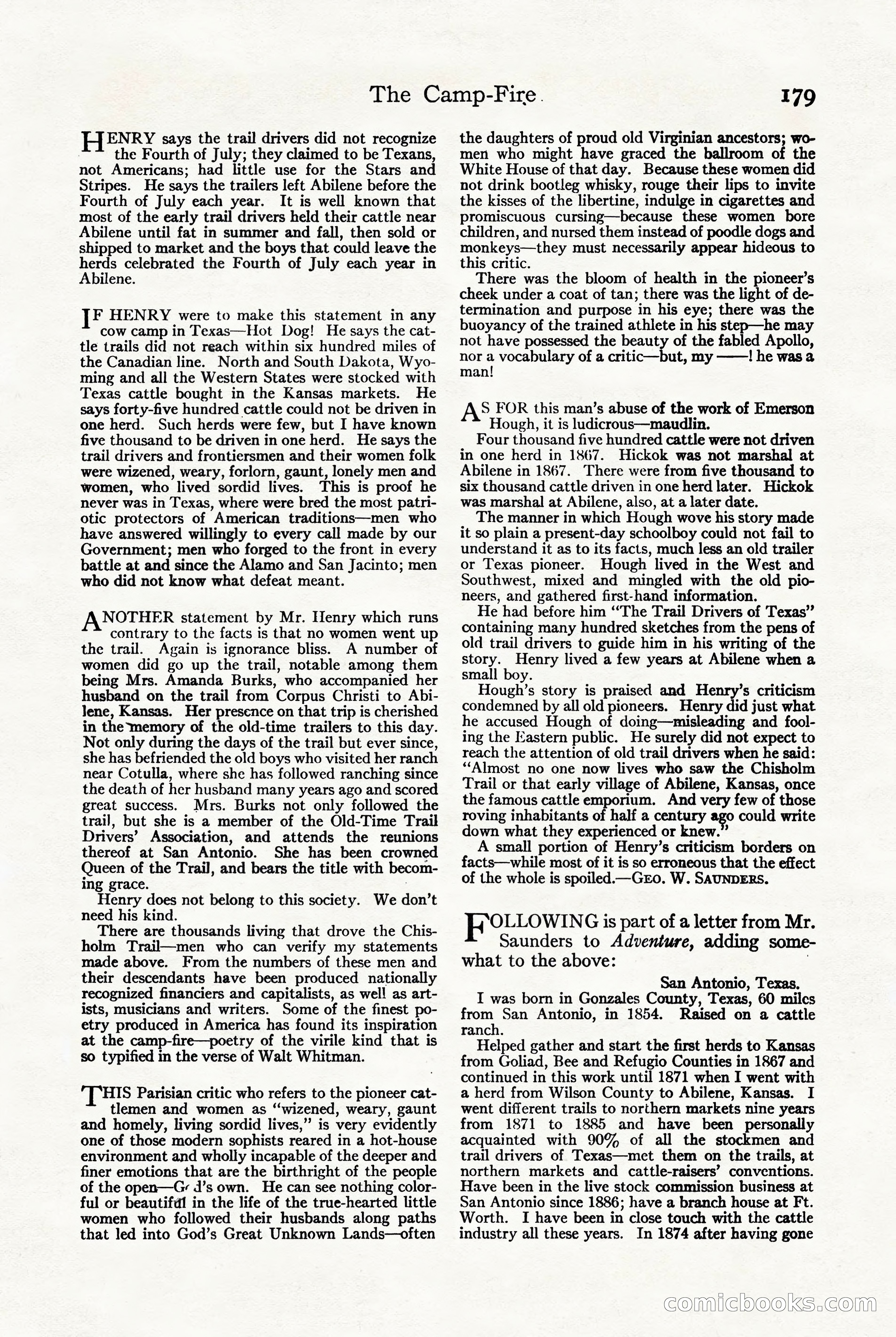 Adventure Magazine Cover — page 191 of 206