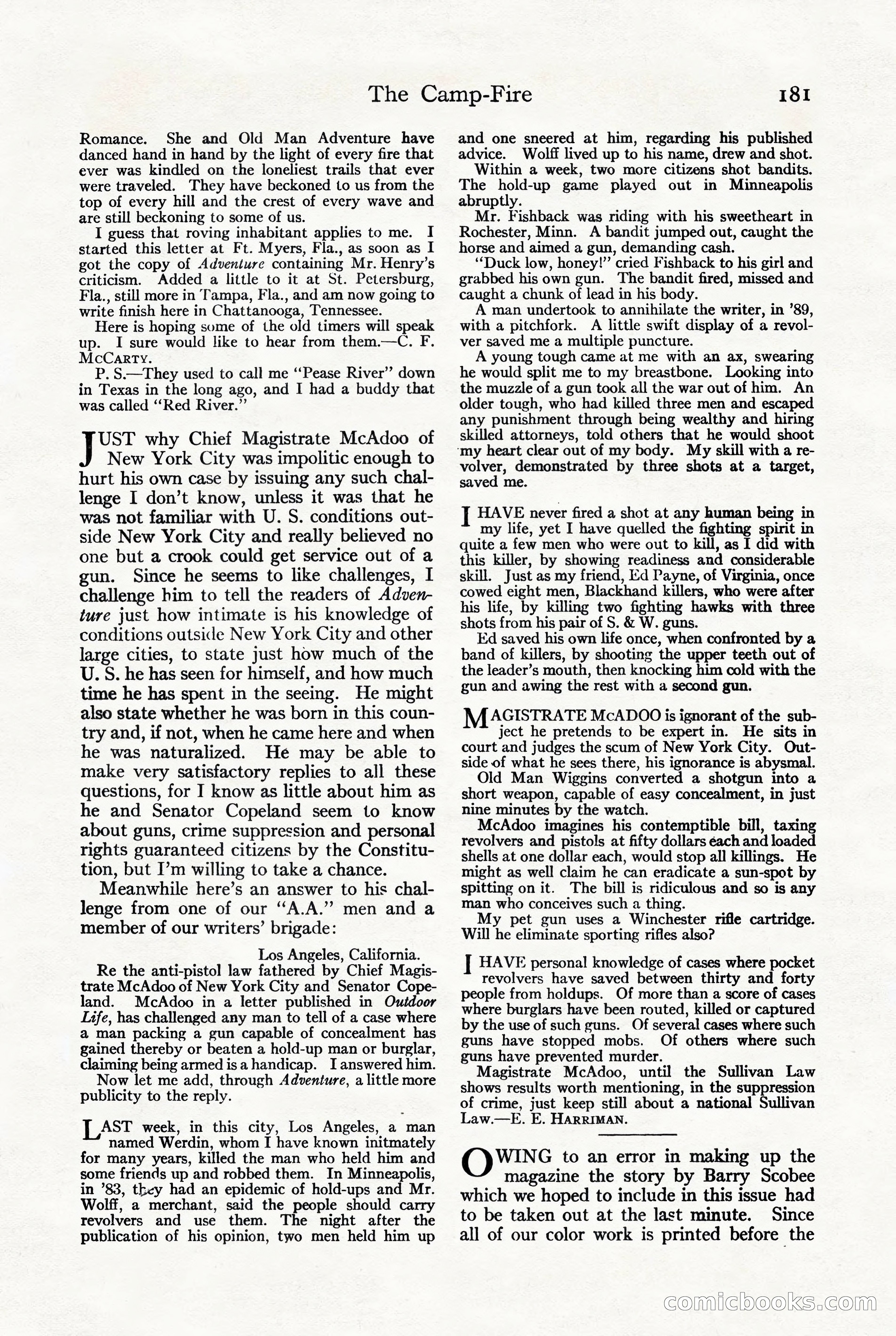 Adventure Magazine Cover — page 193 of 206