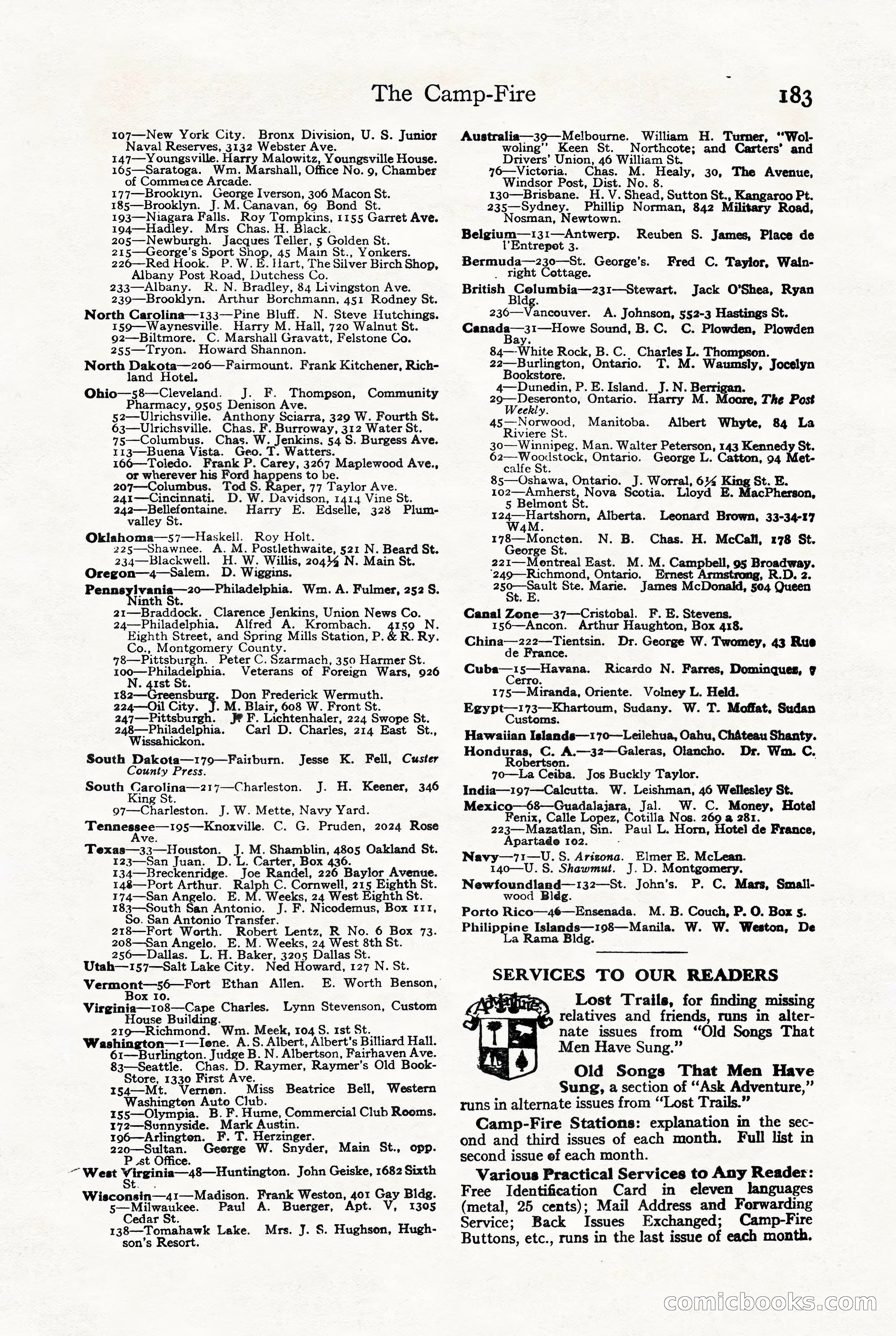 Adventure Magazine Cover — page 195 of 206