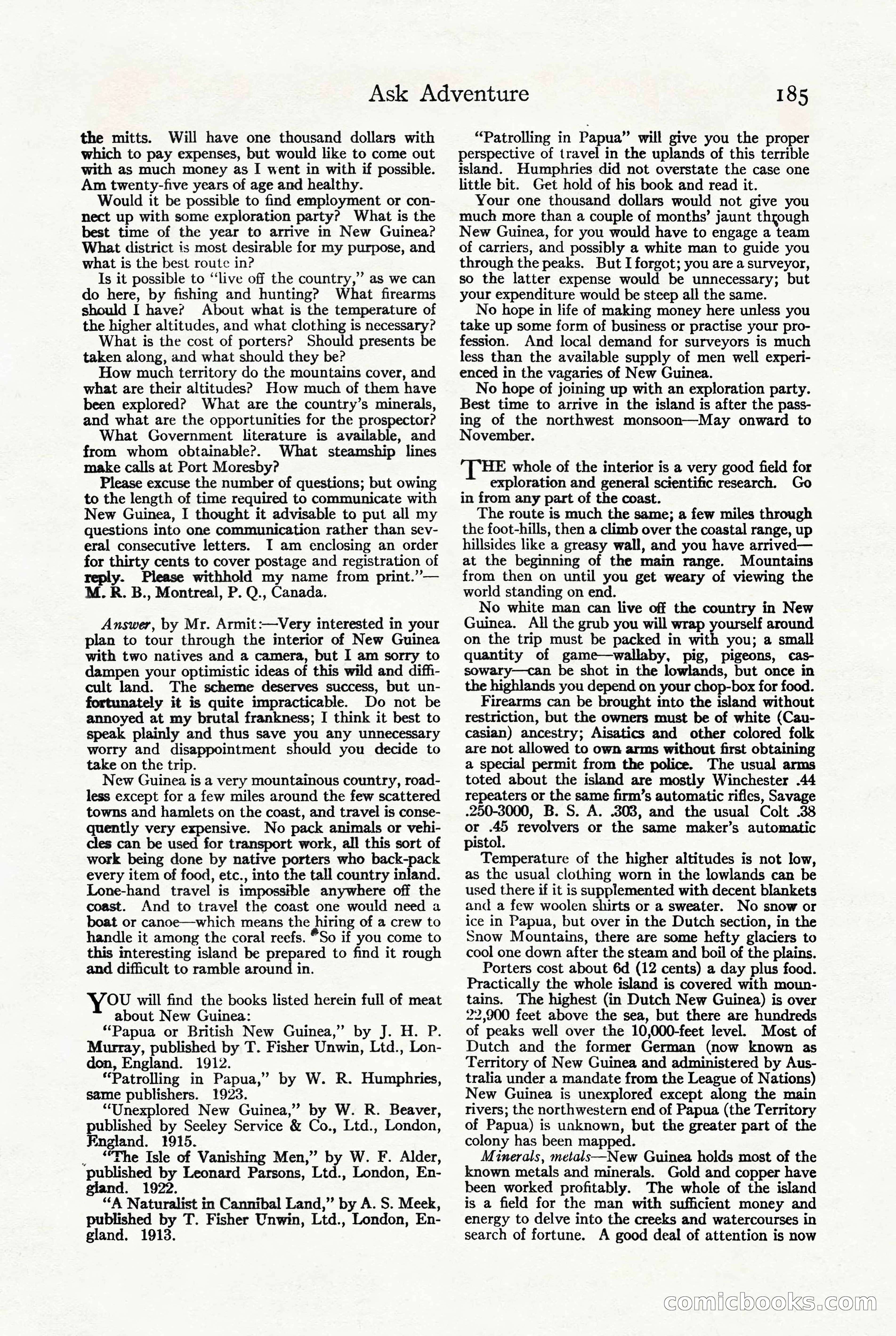 Adventure Magazine Cover — page 197 of 206