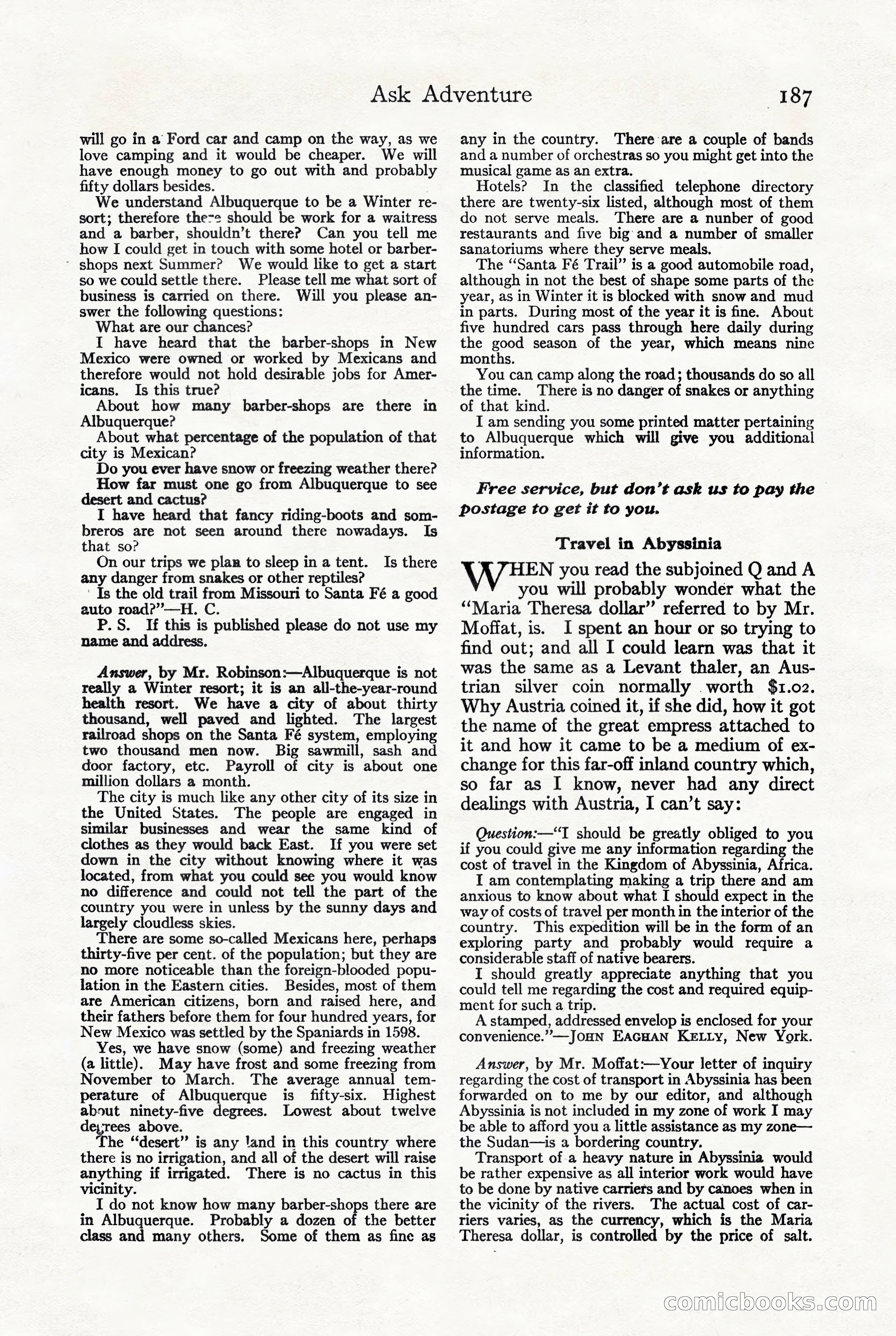 Adventure Magazine Cover — page 199 of 206