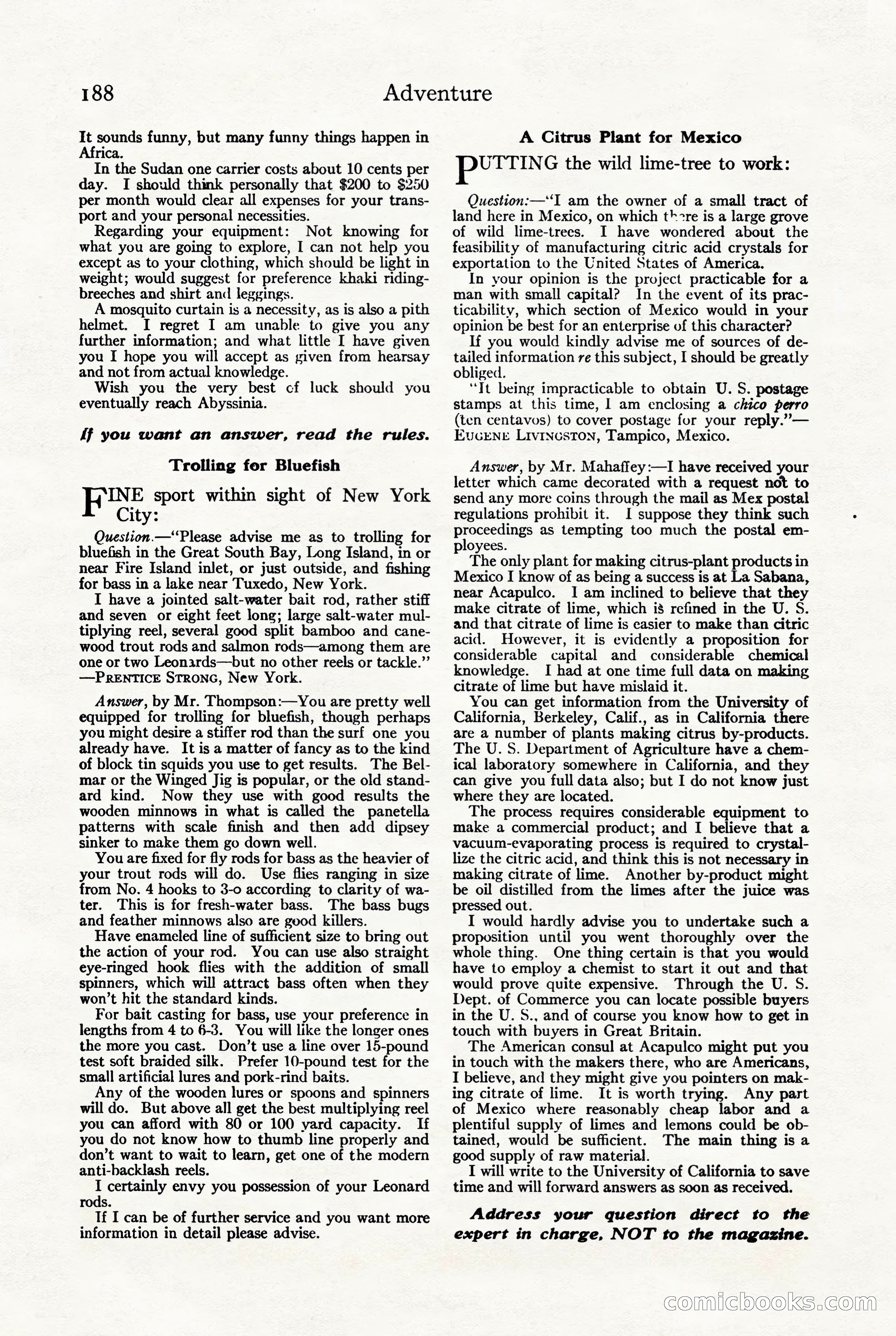 Adventure Magazine Cover — page 200 of 206