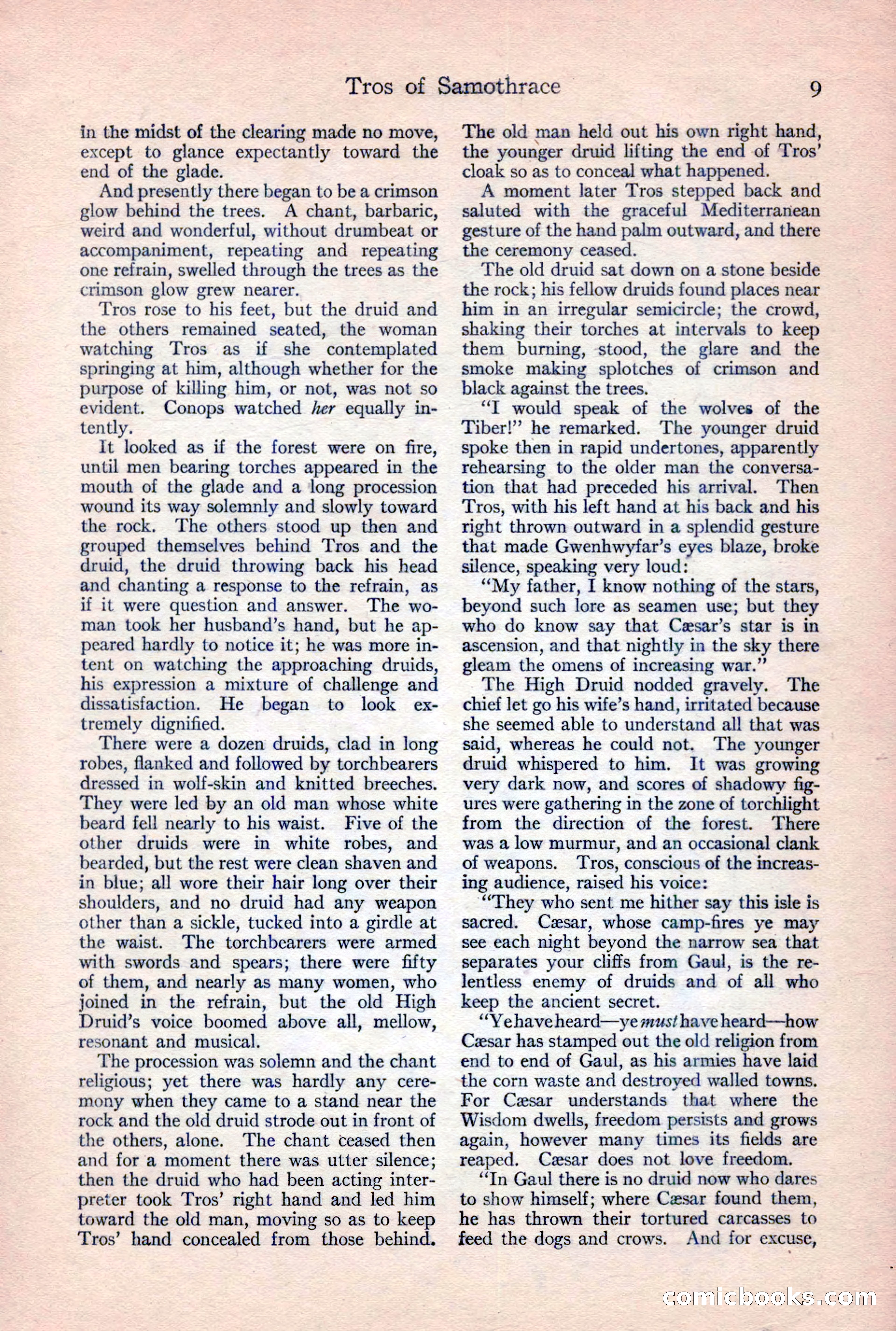 Adventure Magazine, February 10, 1925 — page 11 of 196