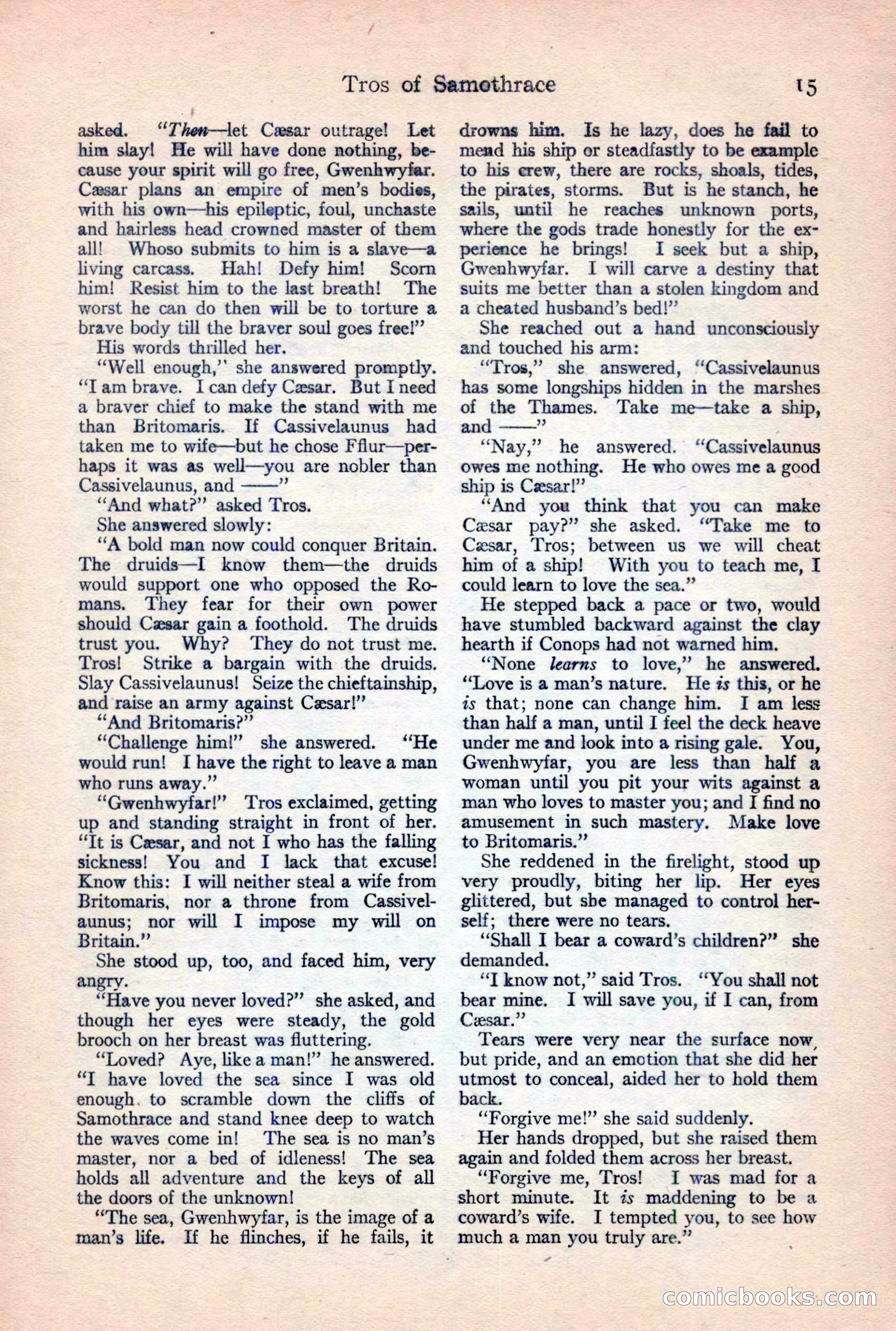 Adventure Magazine, February 10, 1925 — page 17 of 196