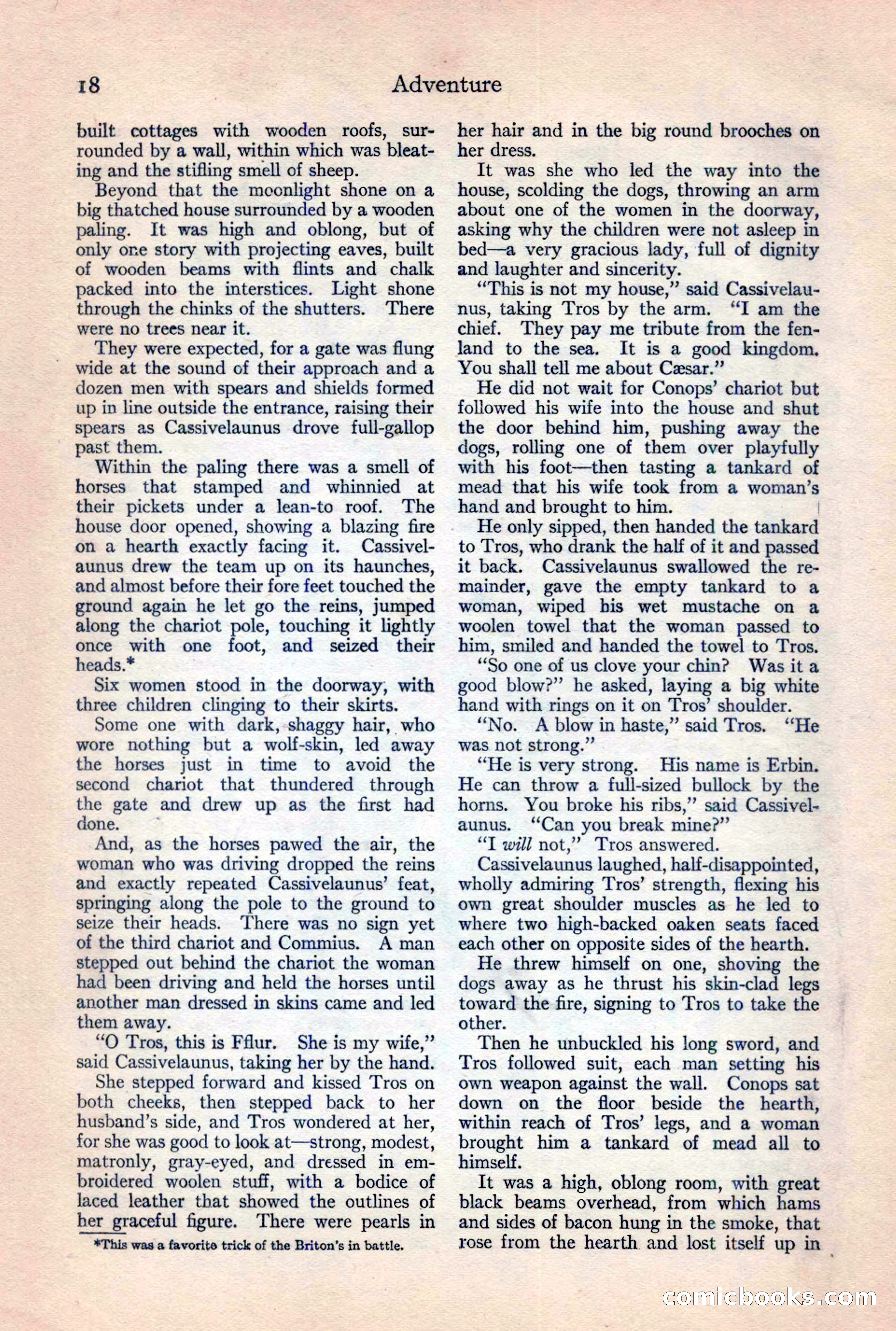 Adventure Magazine, February 10, 1925 — page 20 of 196