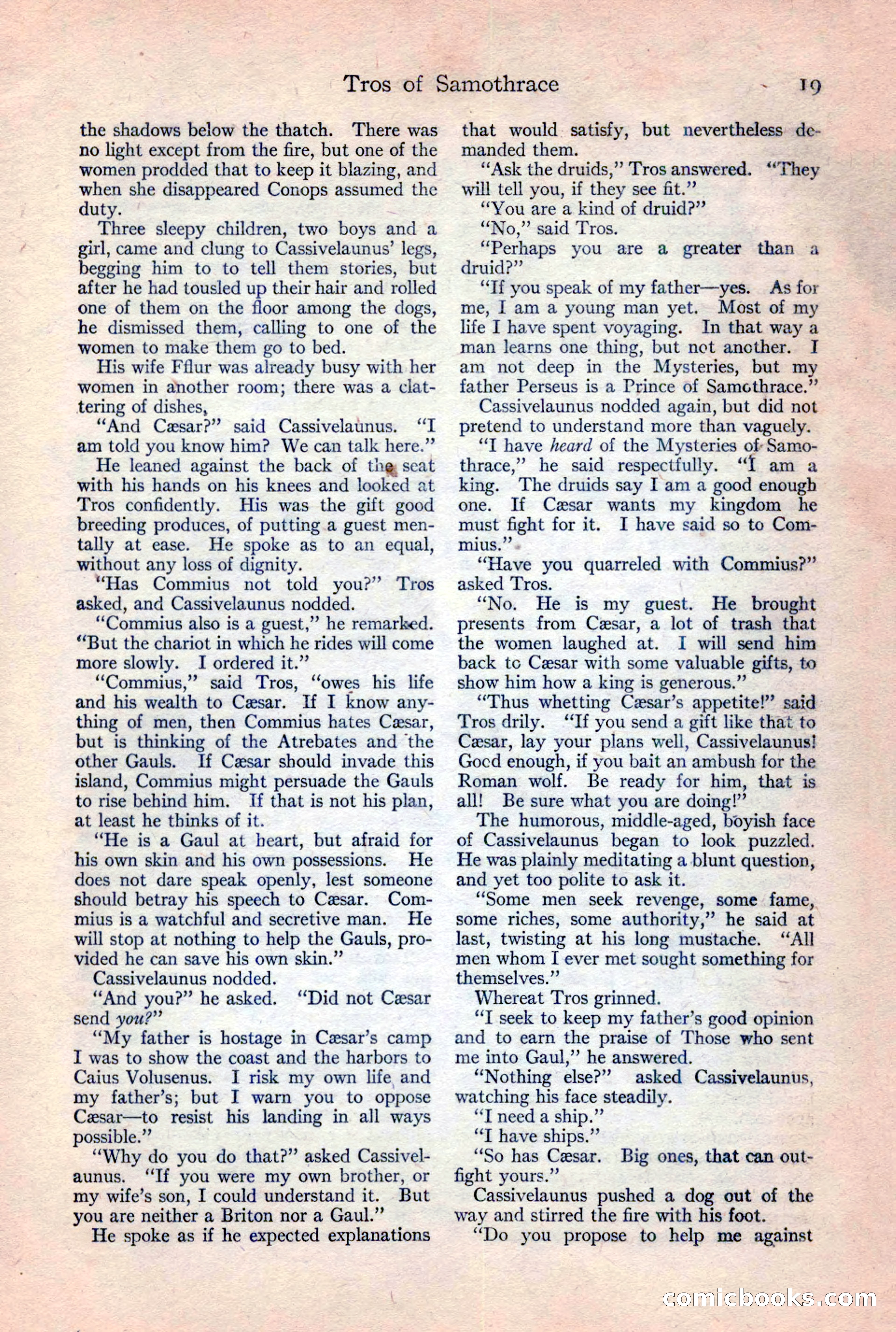 Adventure Magazine, February 10, 1925 — page 21 of 196