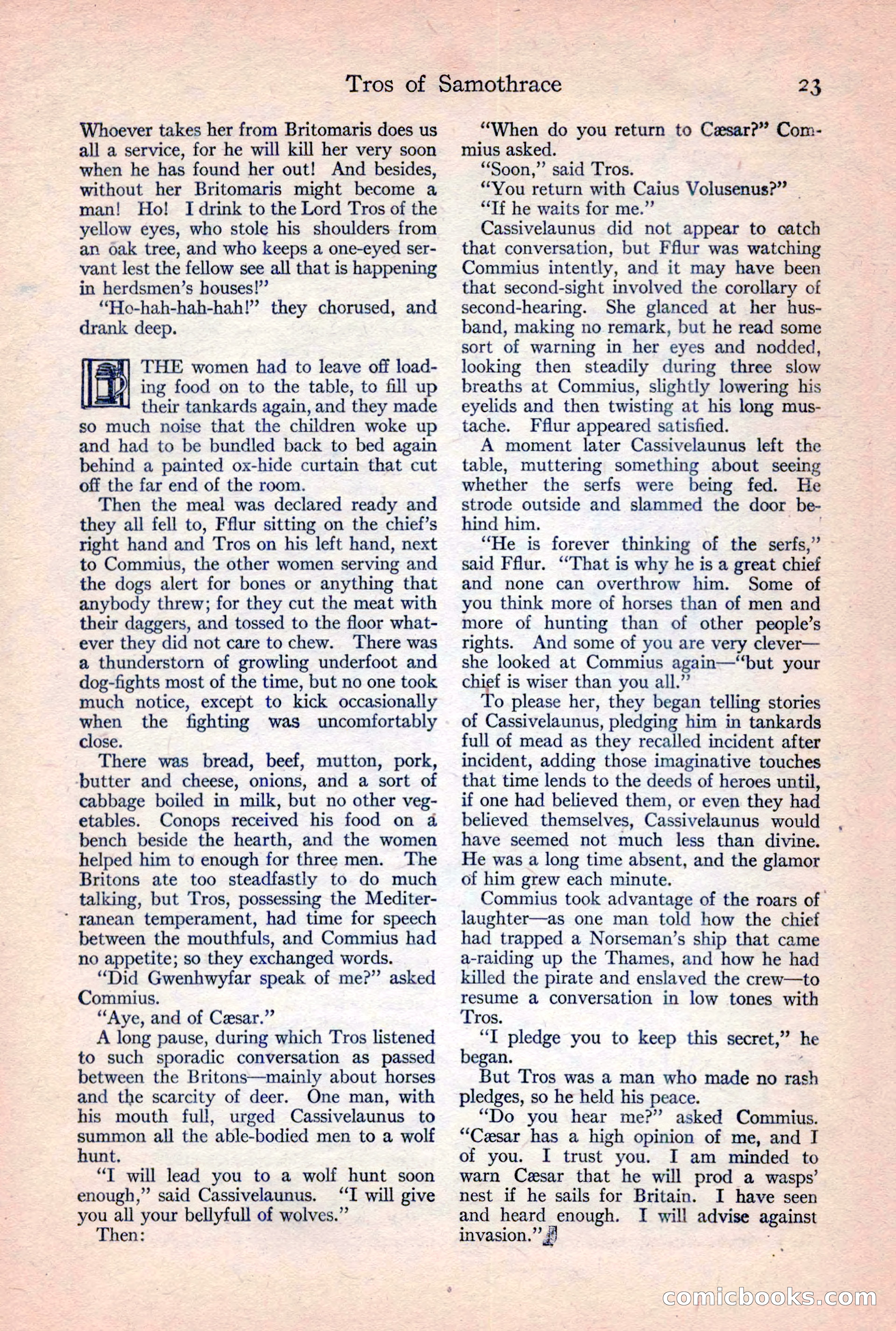 Adventure Magazine, February 10, 1925 — page 25 of 196