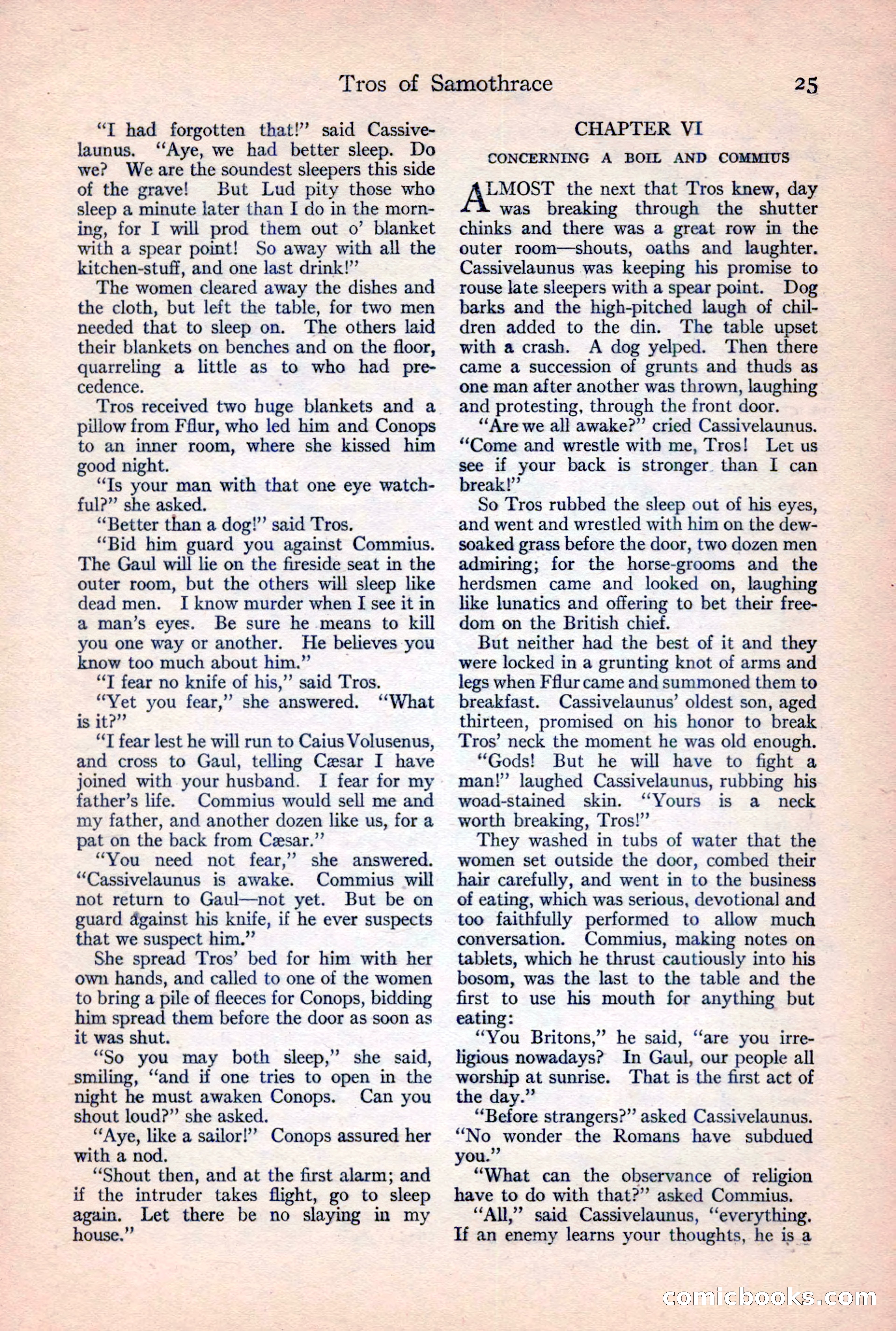 Adventure Magazine, February 10, 1925 — page 27 of 196