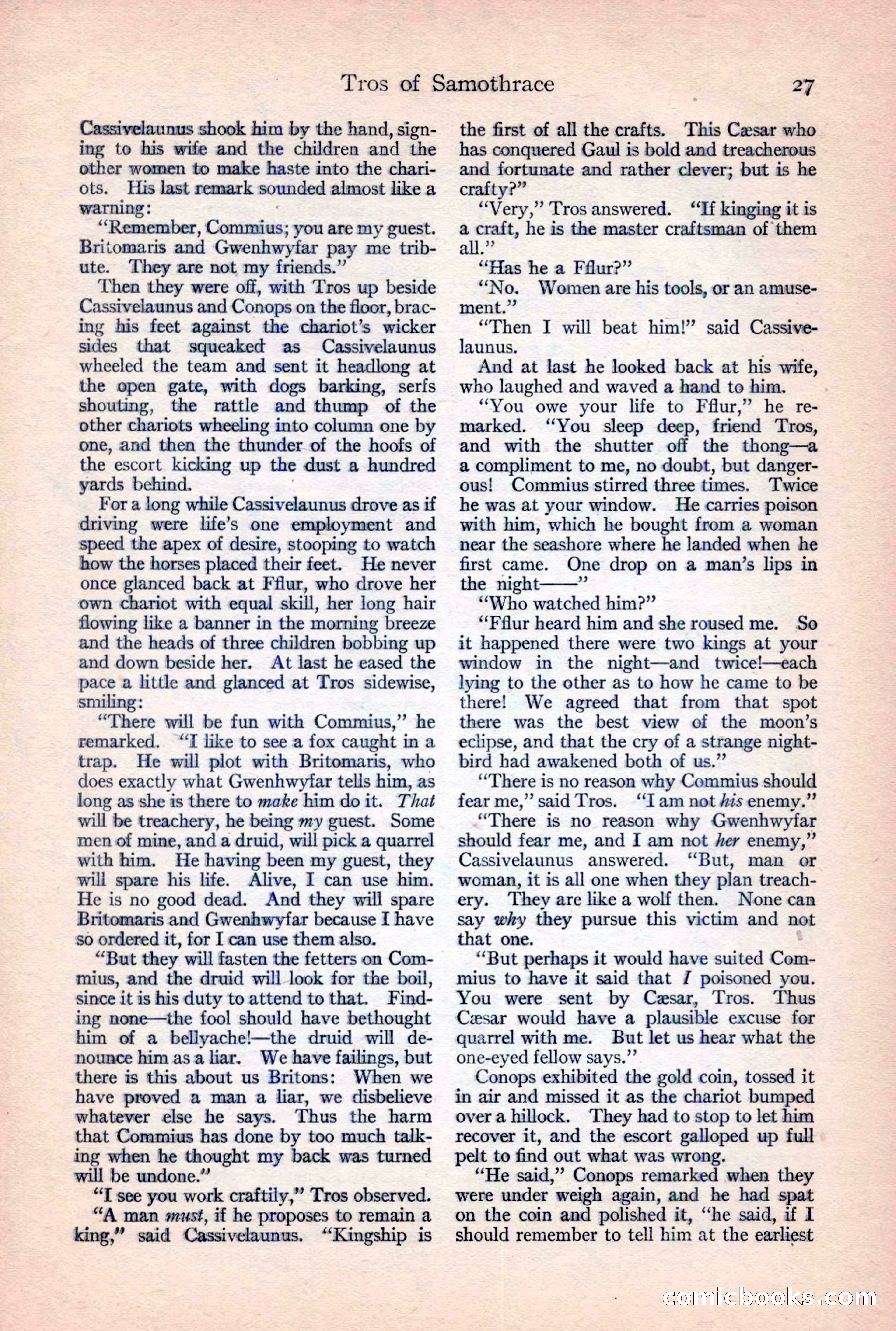 Adventure Magazine, February 10, 1925 — page 29 of 196
