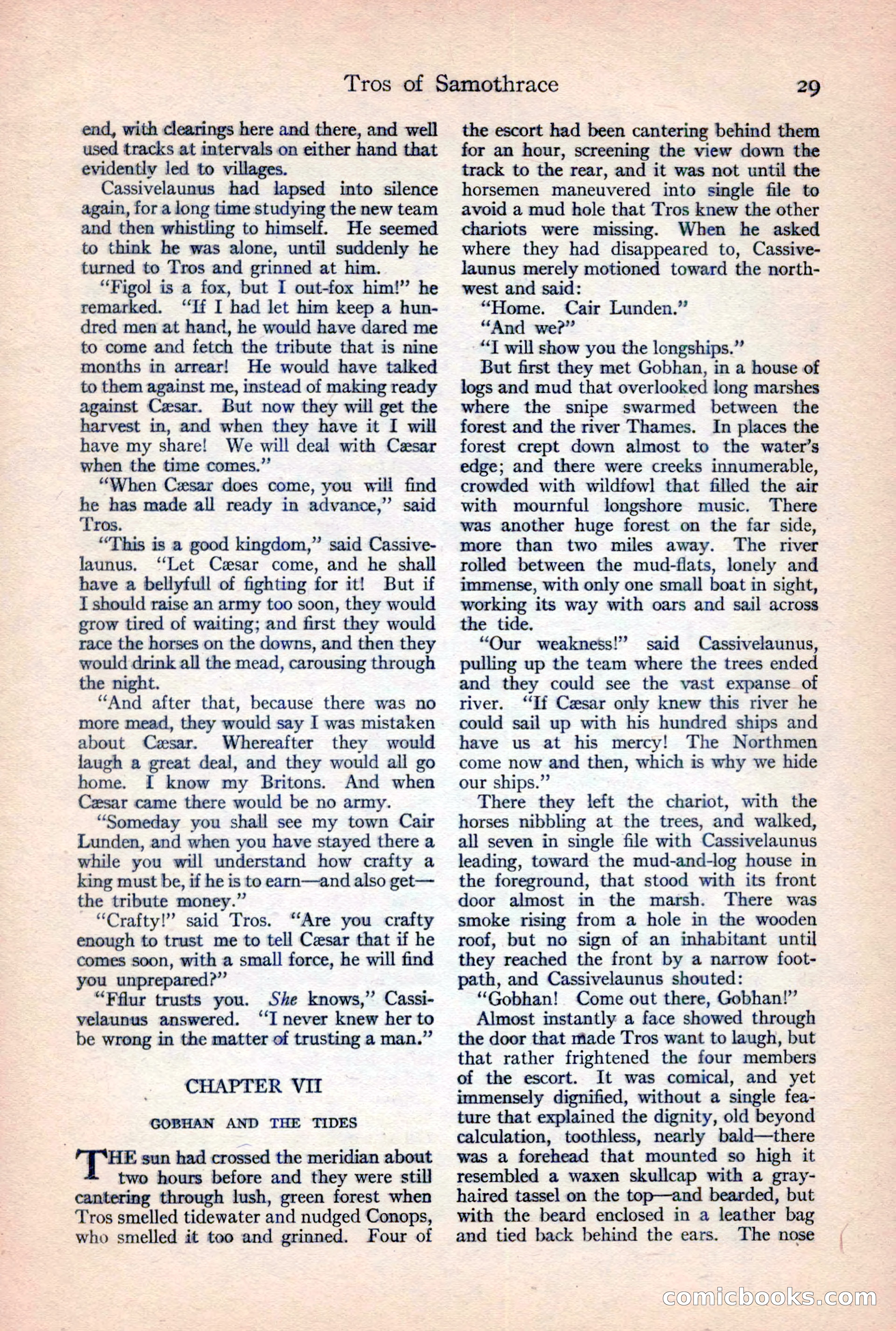 Adventure Magazine, February 10, 1925 — page 31 of 196