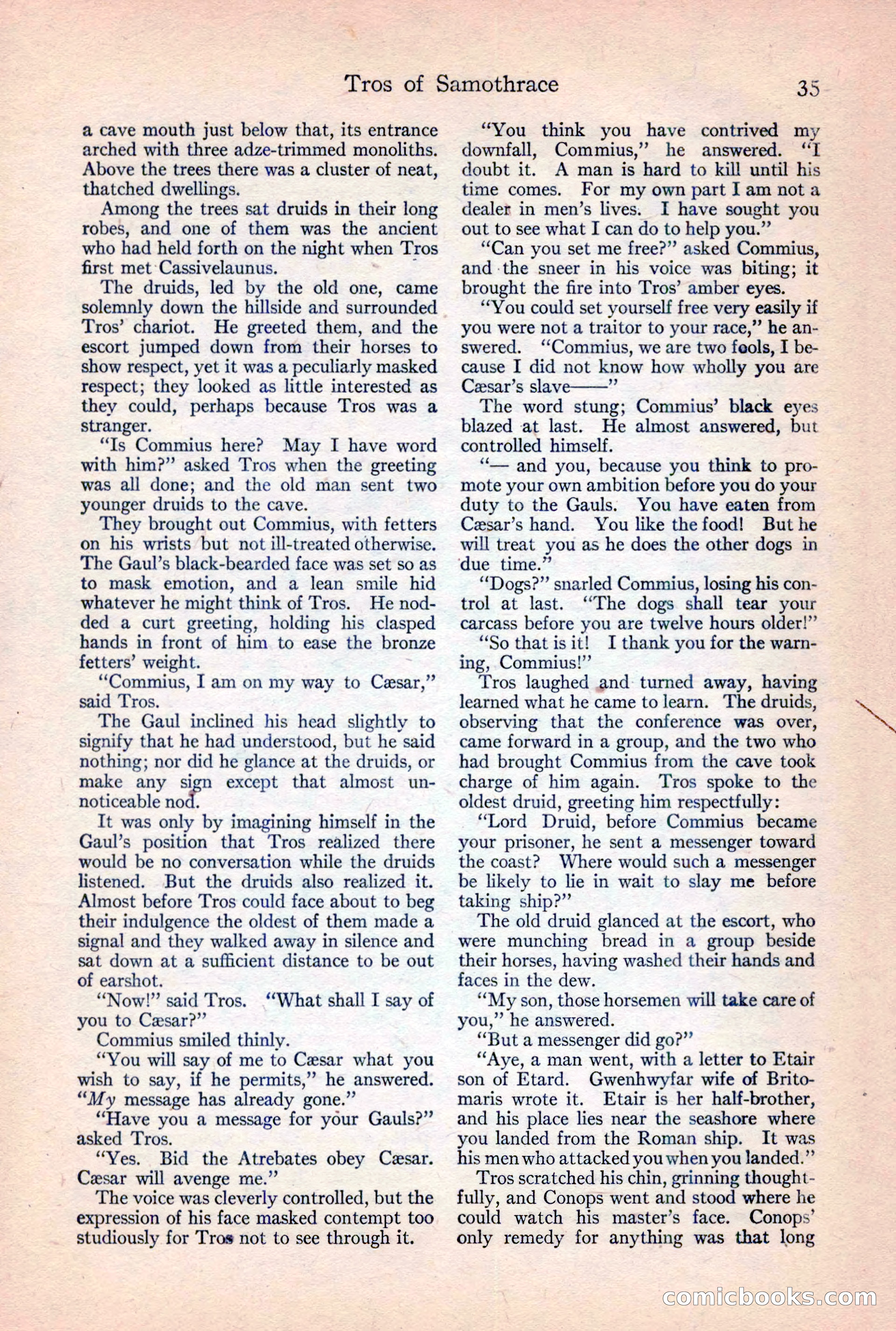 Adventure Magazine, February 10, 1925 — page 37 of 196