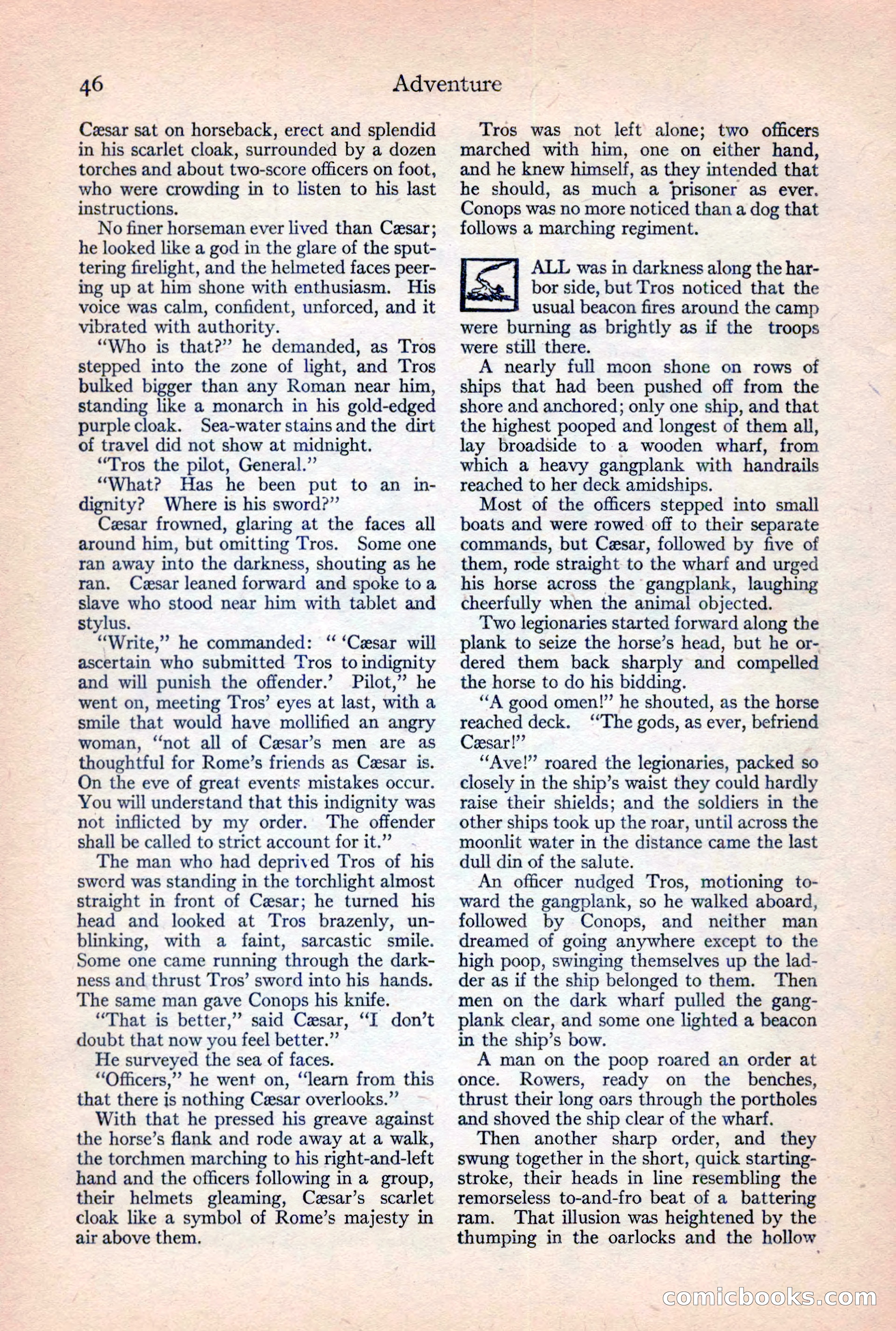 Adventure Magazine, February 10, 1925 — page 48 of 196