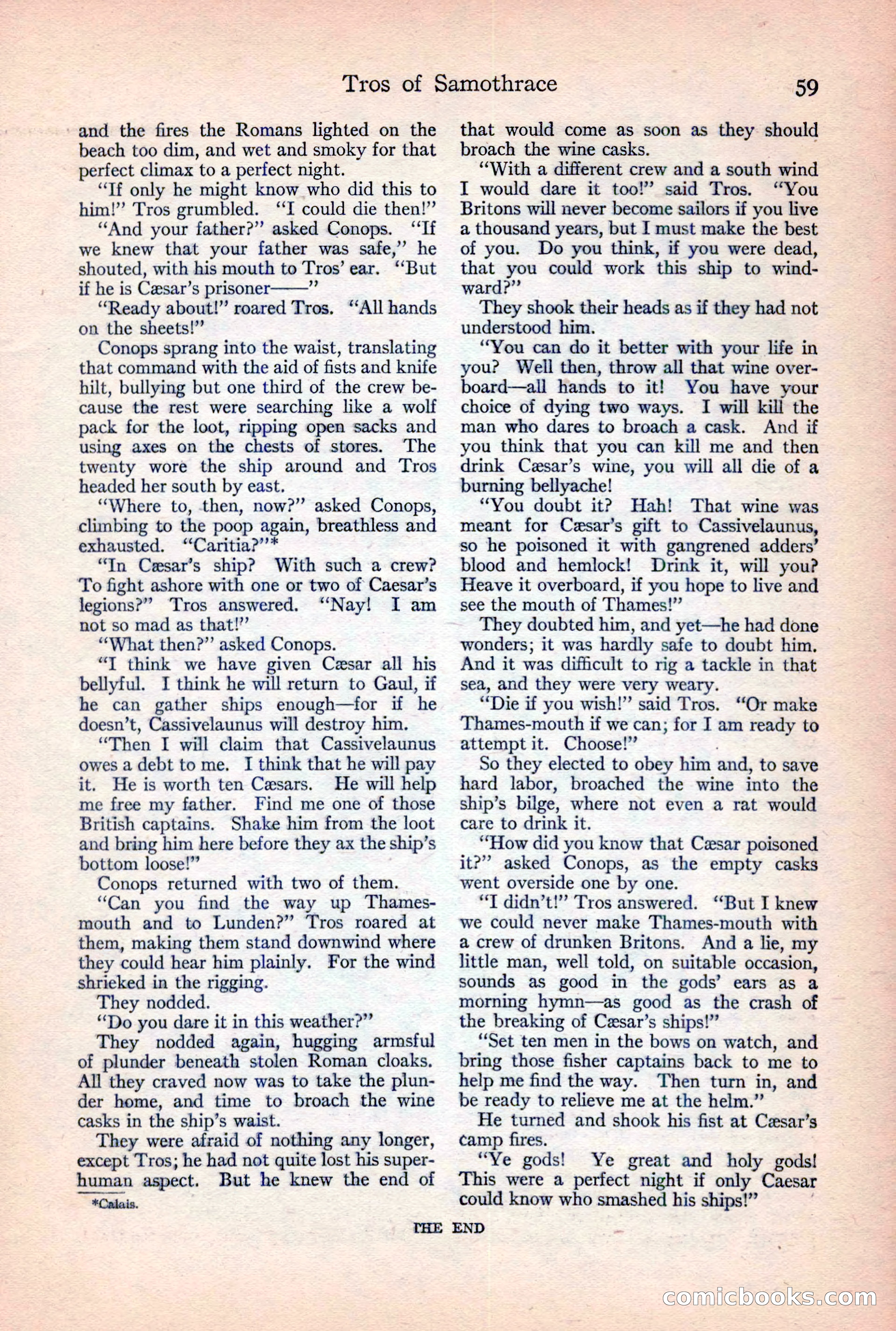 Adventure Magazine, February 10, 1925 — page 61 of 196