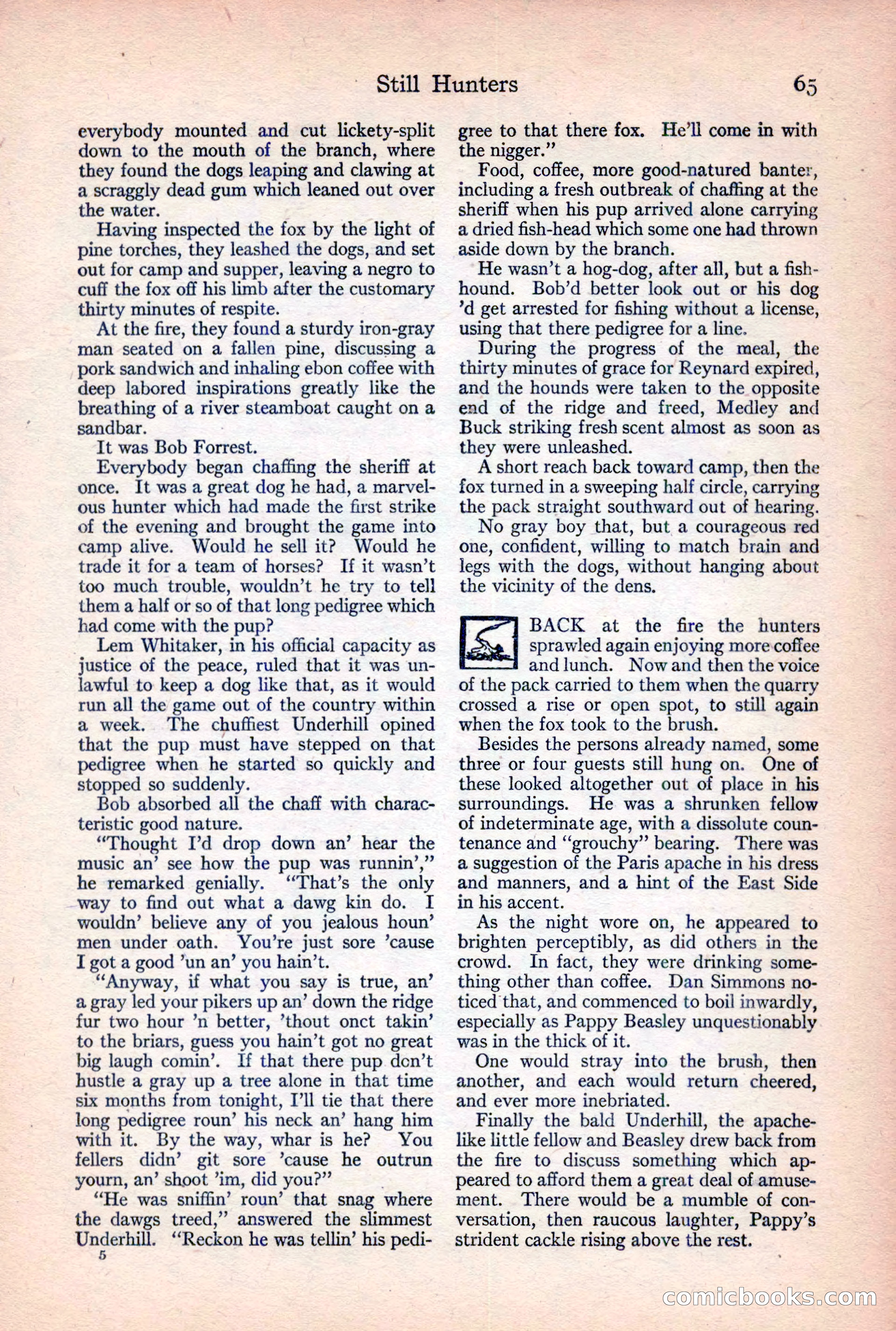 Adventure Magazine, February 10, 1925 — page 67 of 196
