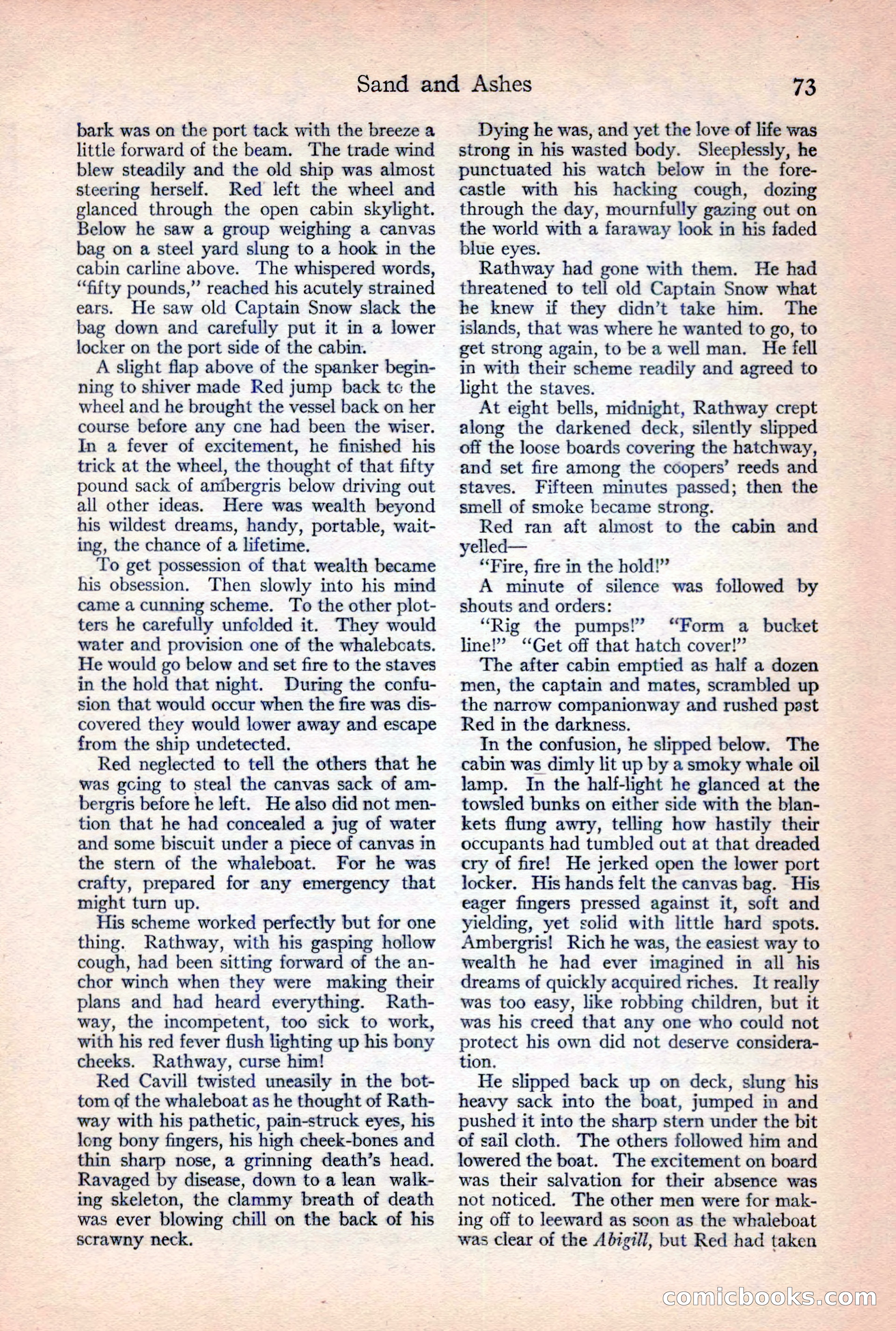 Adventure Magazine, February 10, 1925 — page 75 of 196