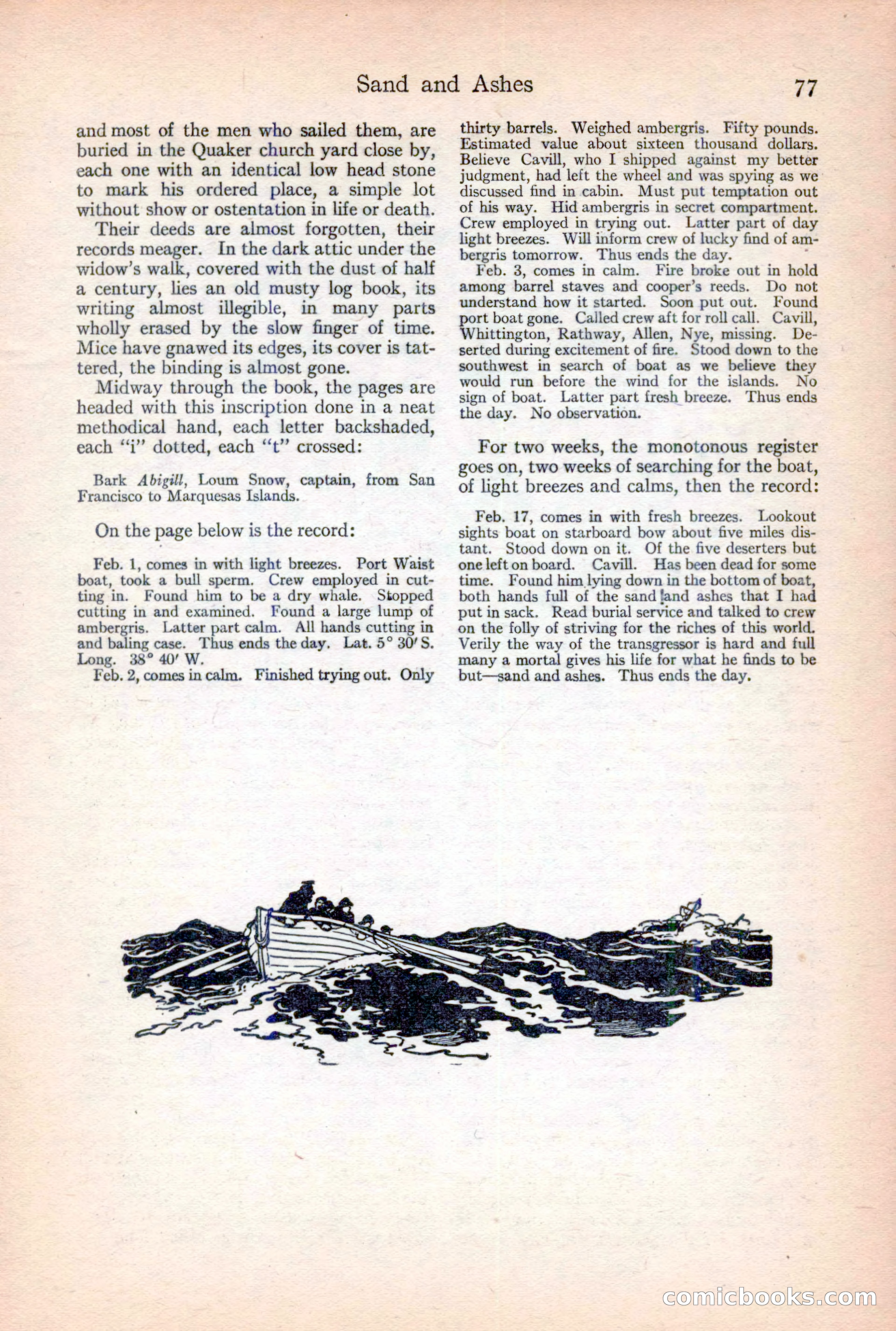 Adventure Magazine, February 10, 1925 — page 79 of 196