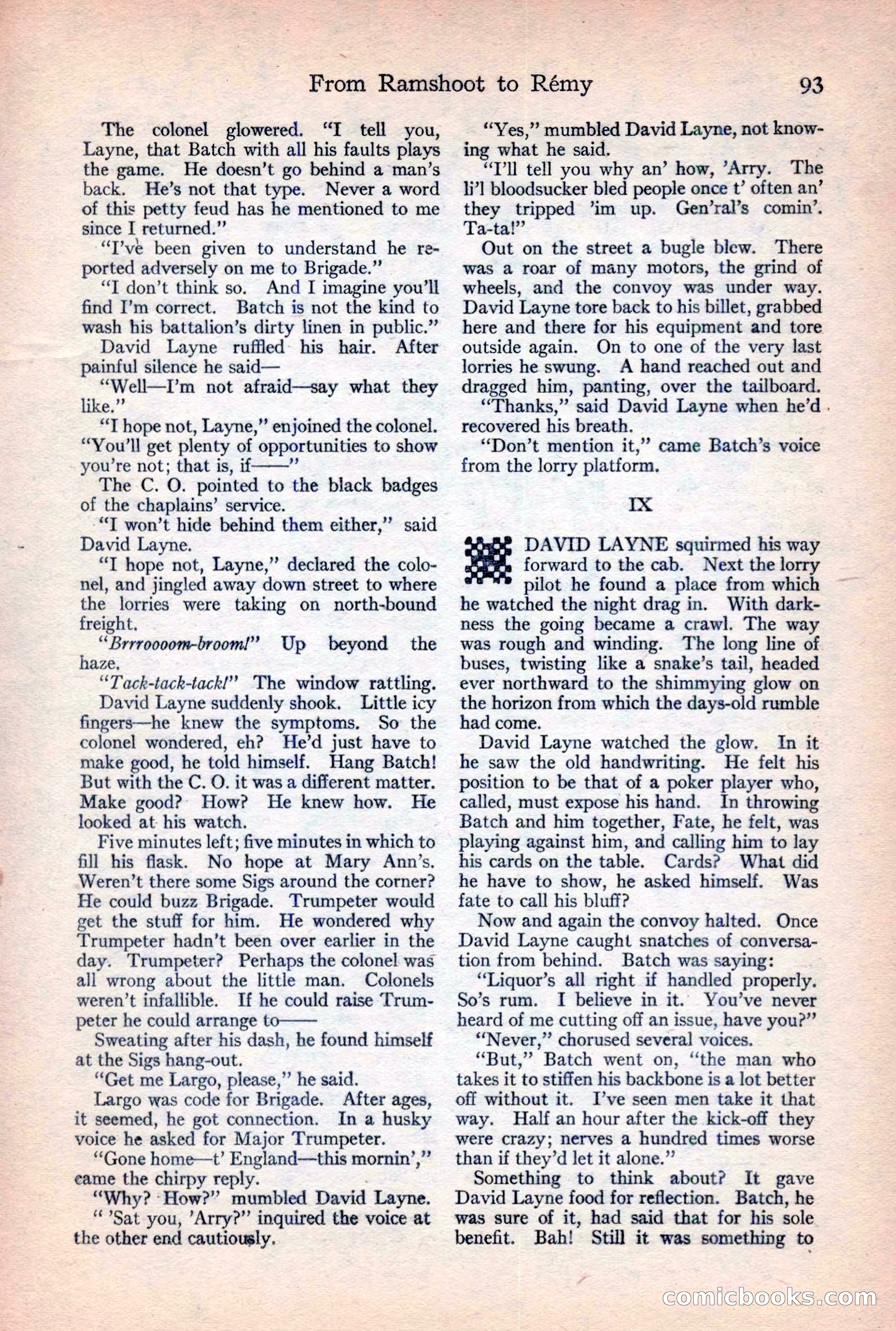 Adventure Magazine, February 10, 1925 — page 95 of 196