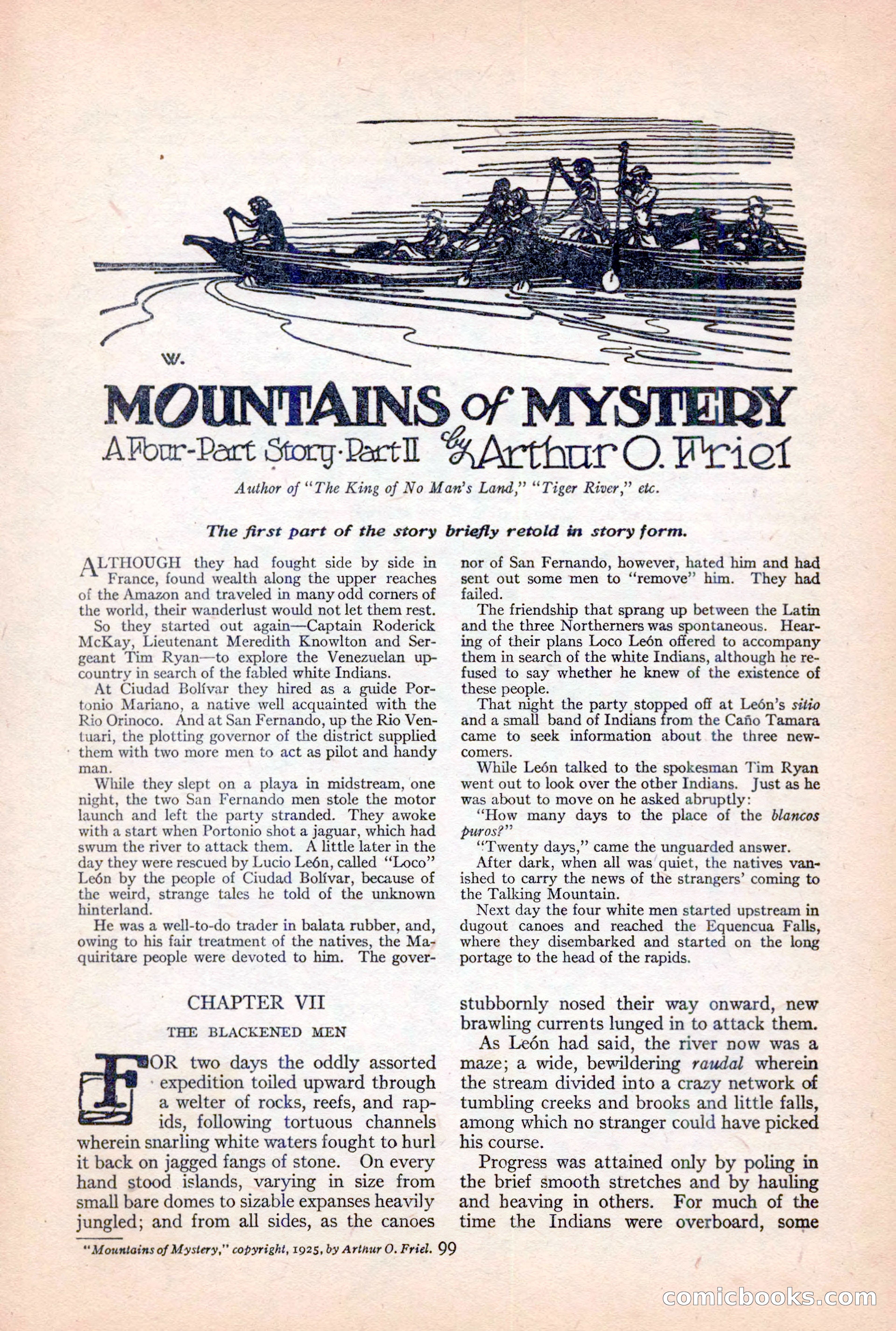 Adventure Magazine, February 10, 1925 — page 101 of 196