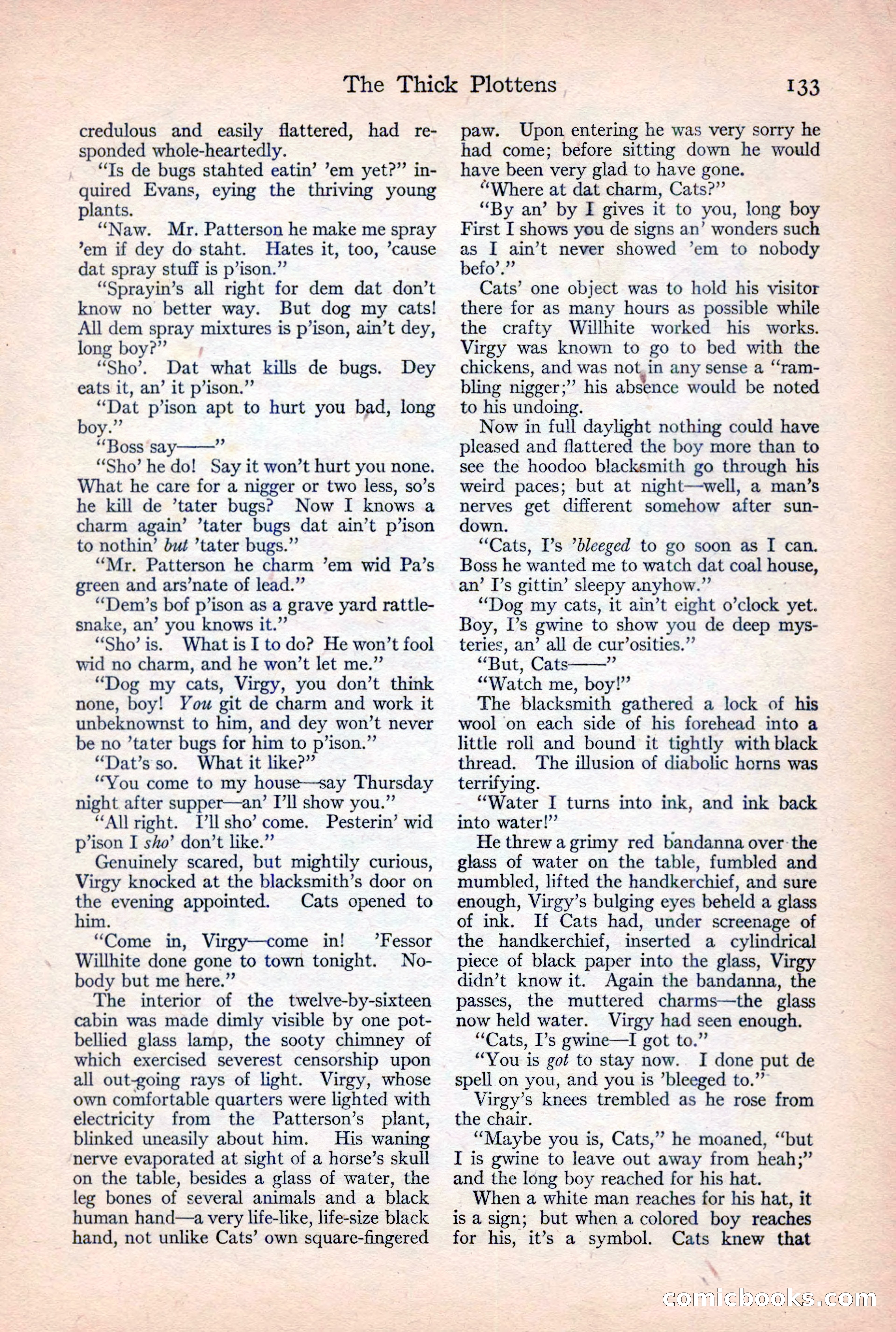 Adventure Magazine, February 10, 1925 — page 135 of 196