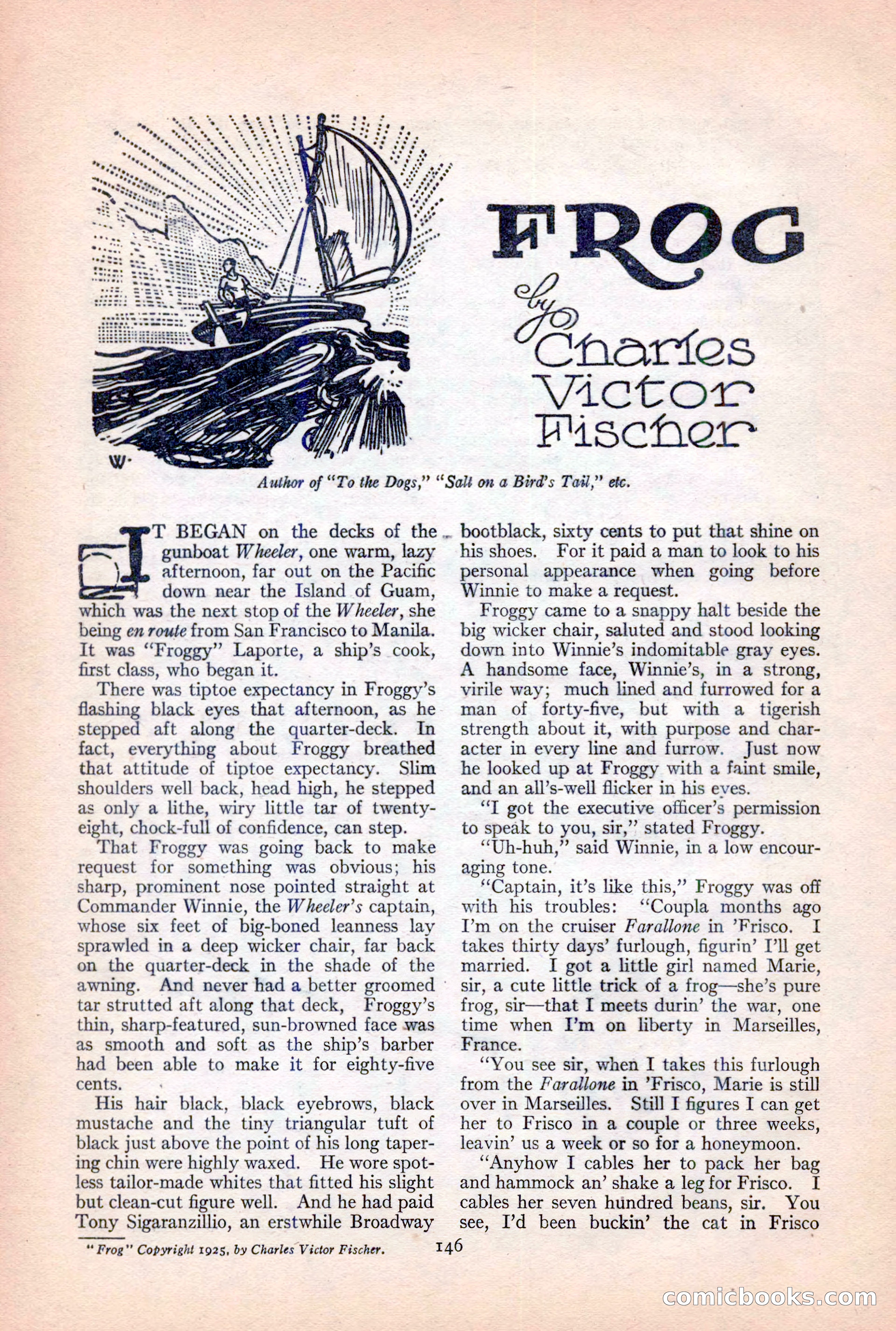Adventure Magazine, February 10, 1925 — page 148 of 196