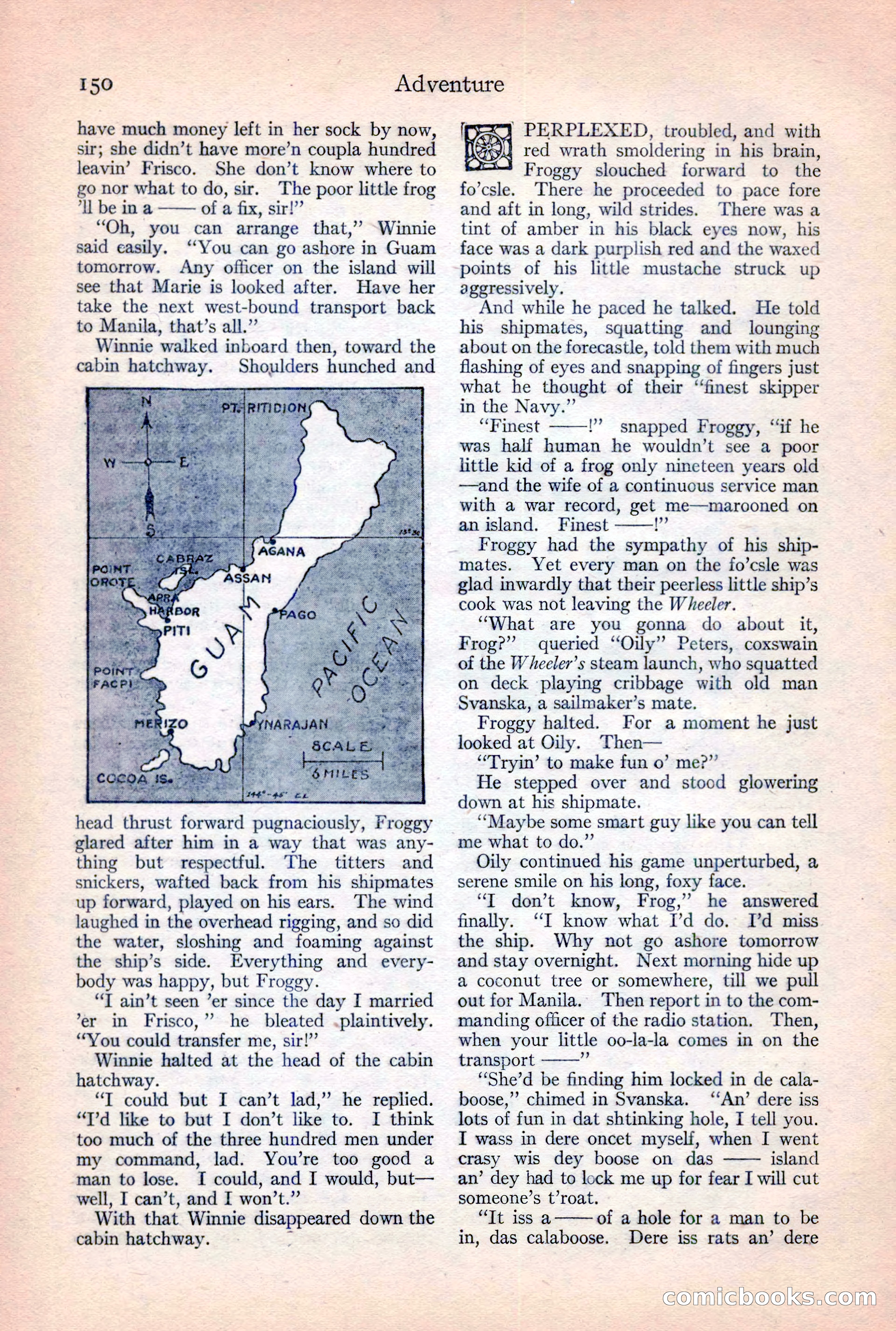 Adventure Magazine, February 10, 1925 — page 152 of 196