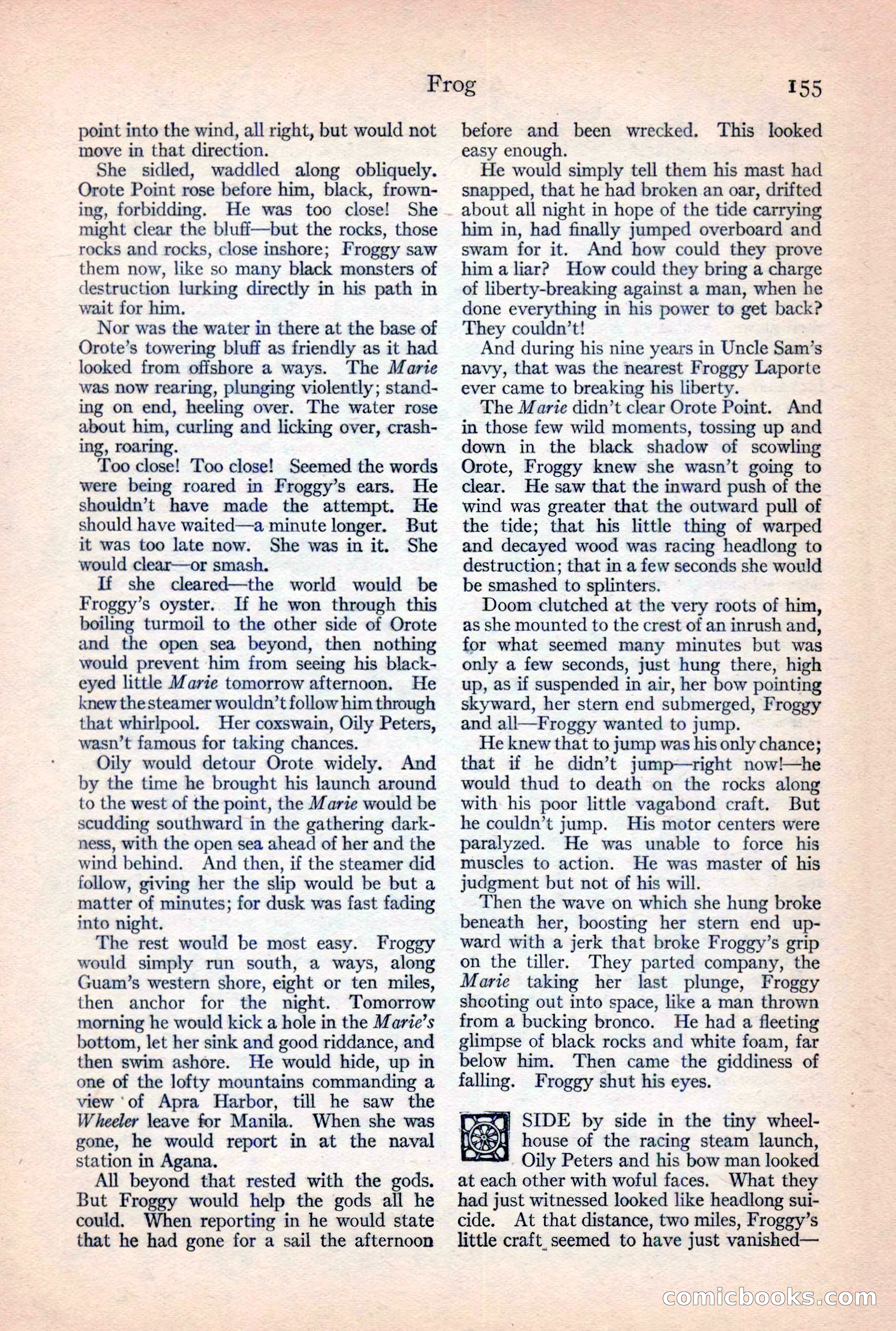 Adventure Magazine, February 10, 1925 — page 157 of 196