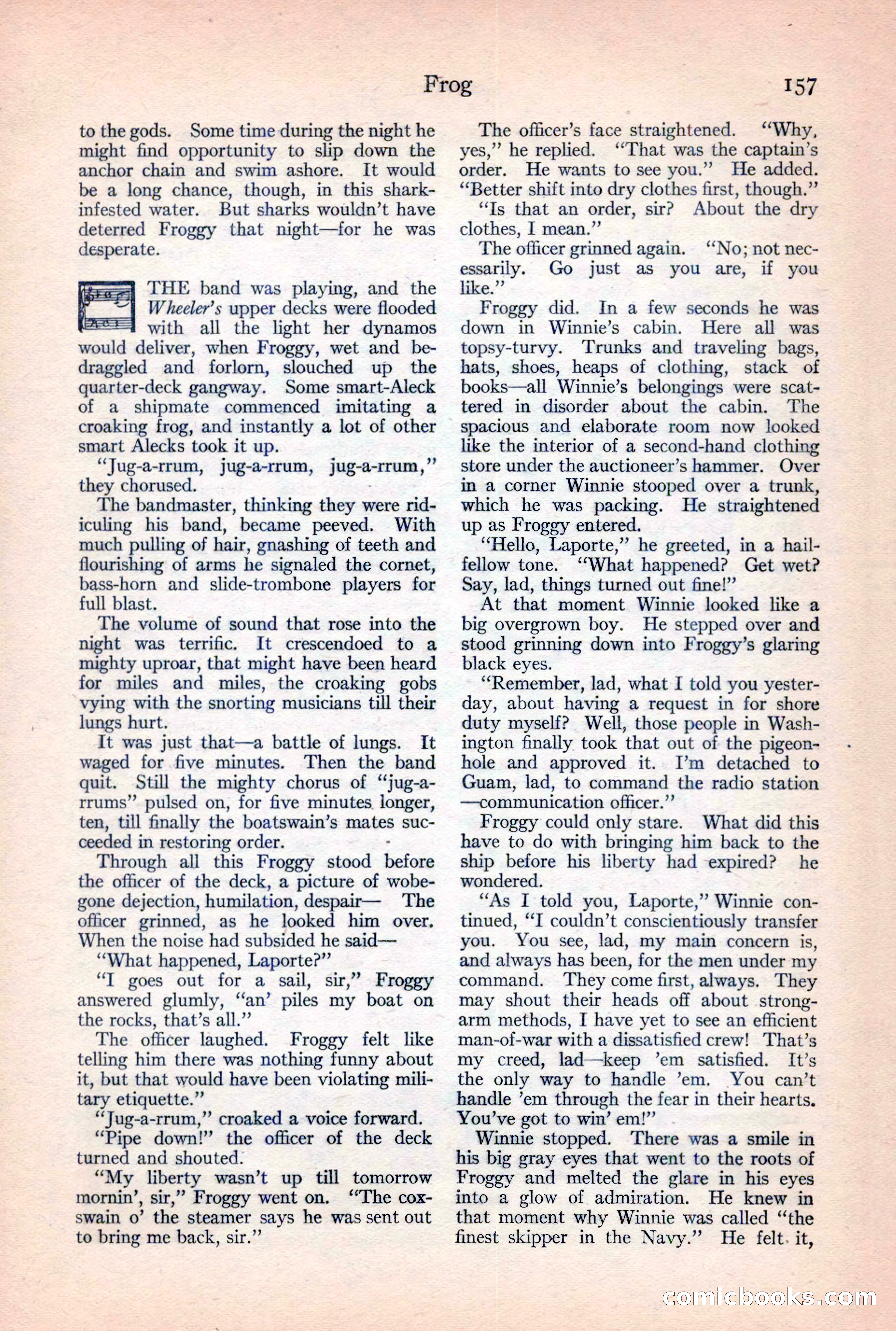 Adventure Magazine, February 10, 1925 — page 159 of 196