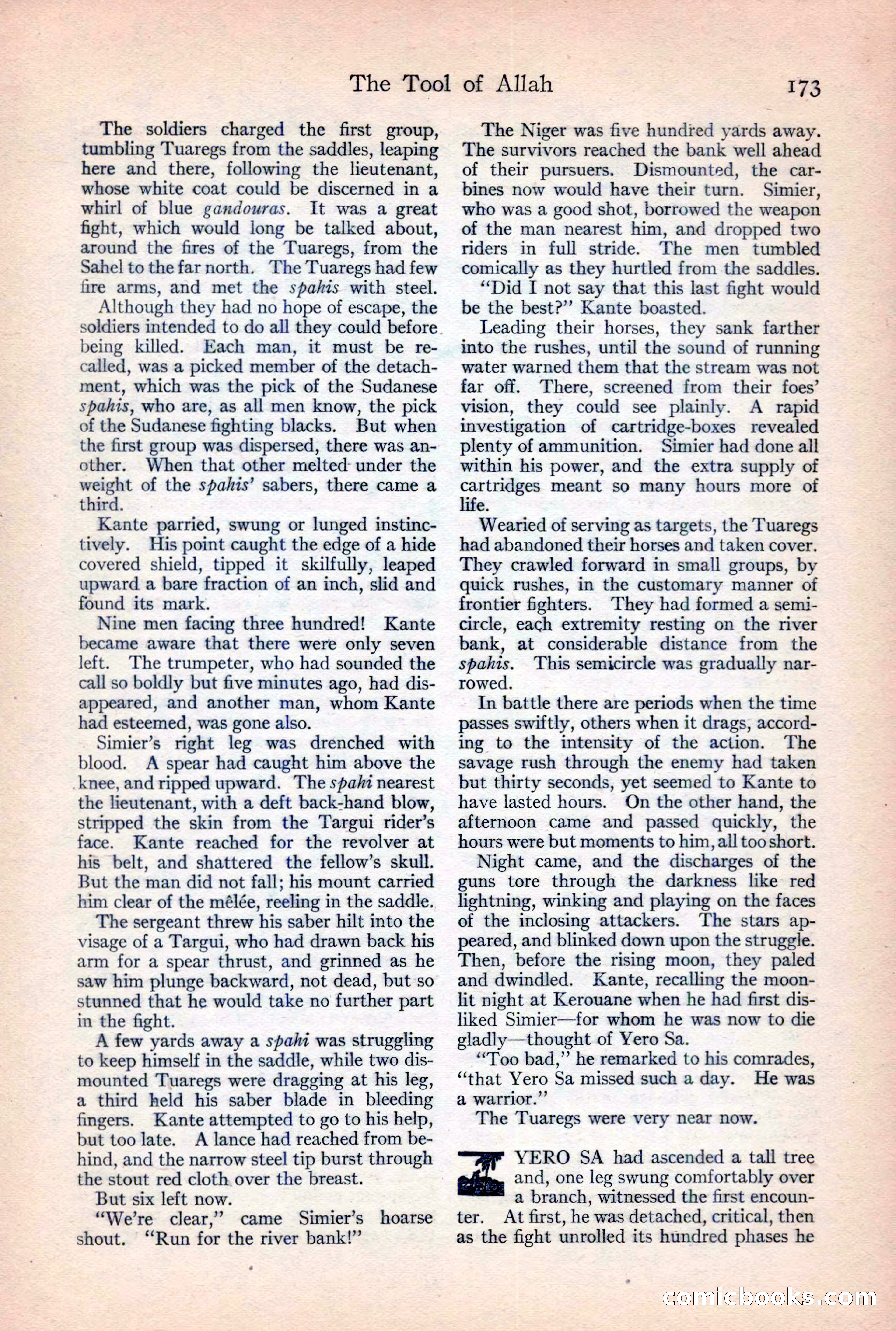 Adventure Magazine, February 10, 1925 — page 175 of 196