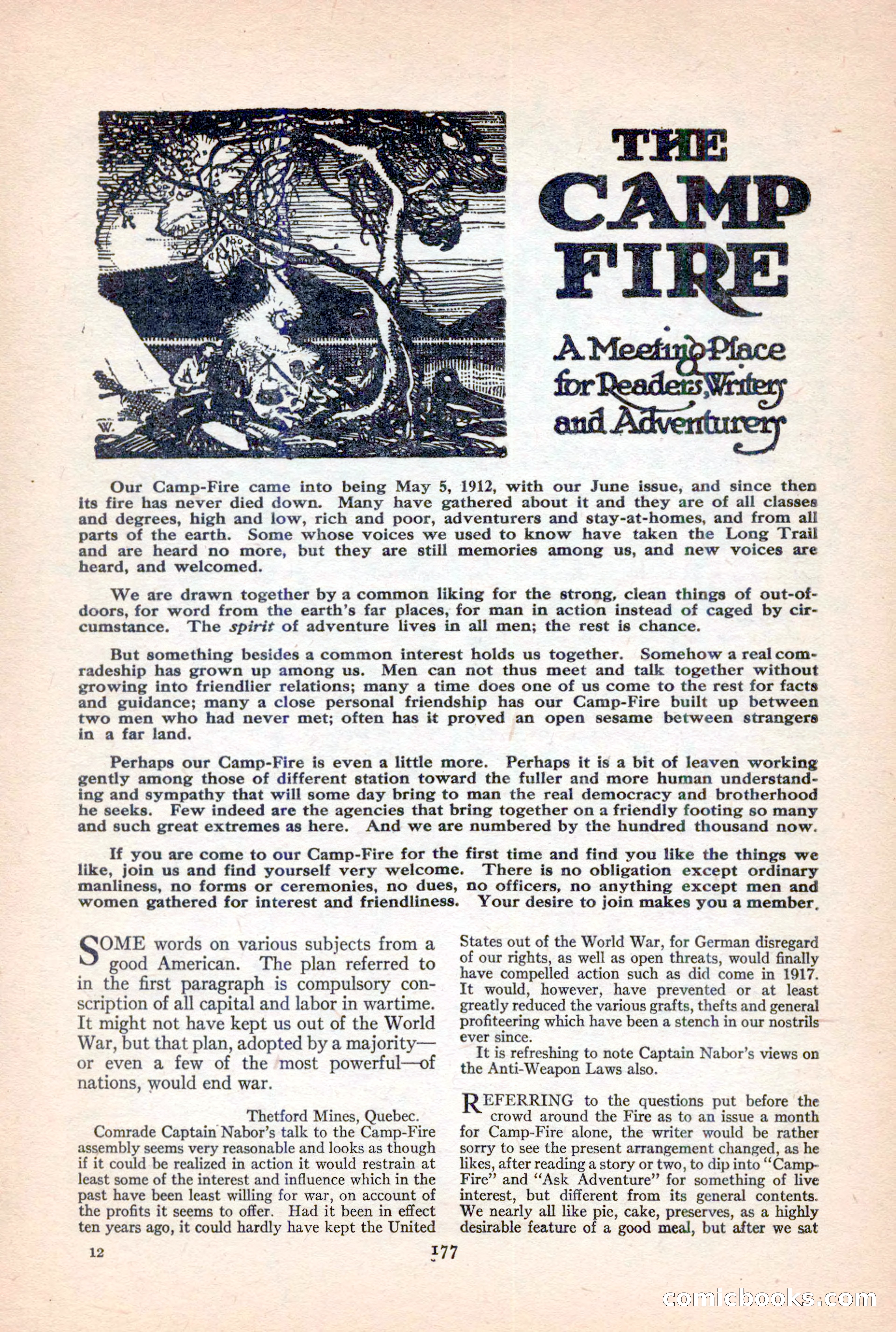 Adventure Magazine, February 10, 1925 — page 179 of 196