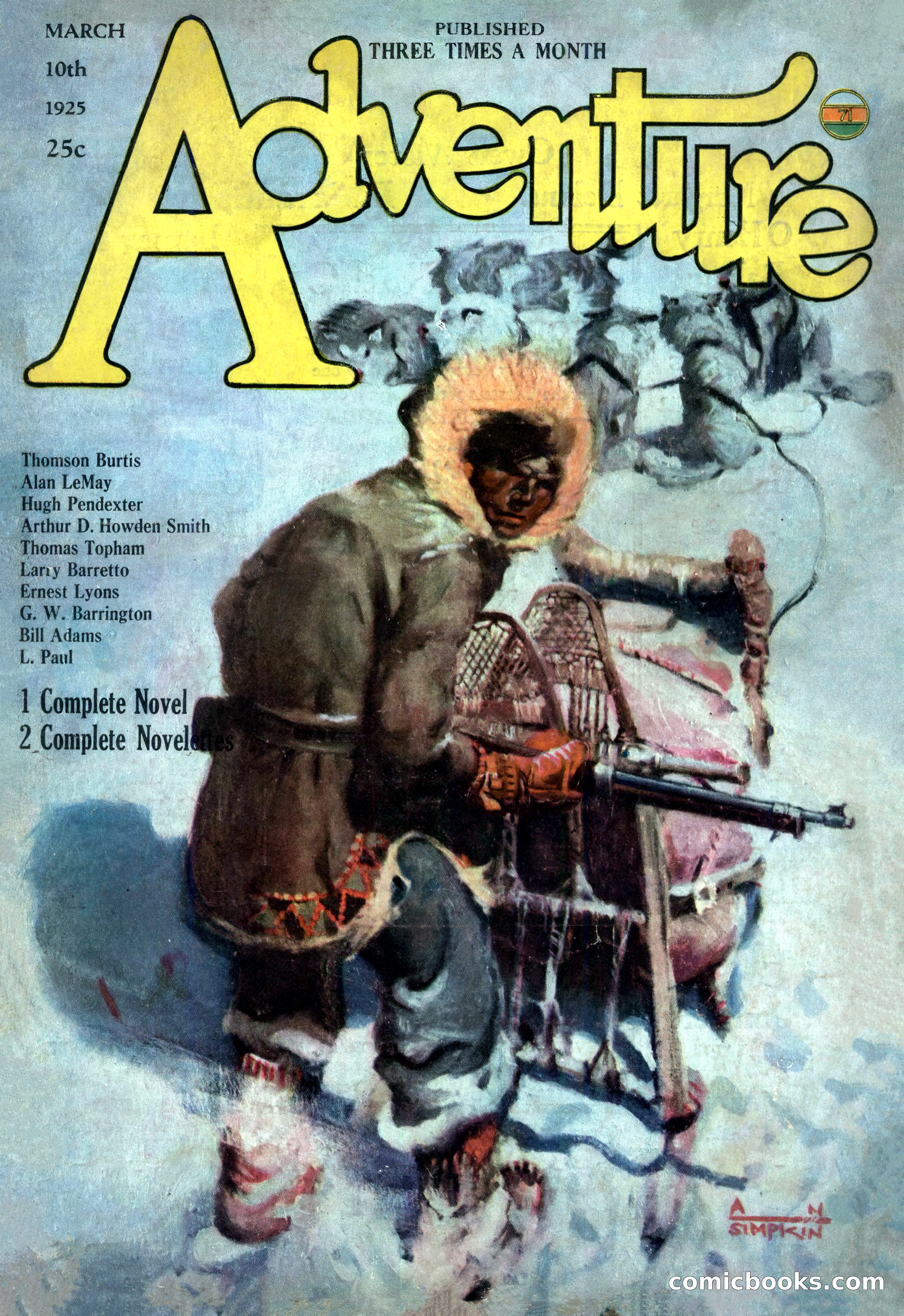 Adventure Magazine Cover